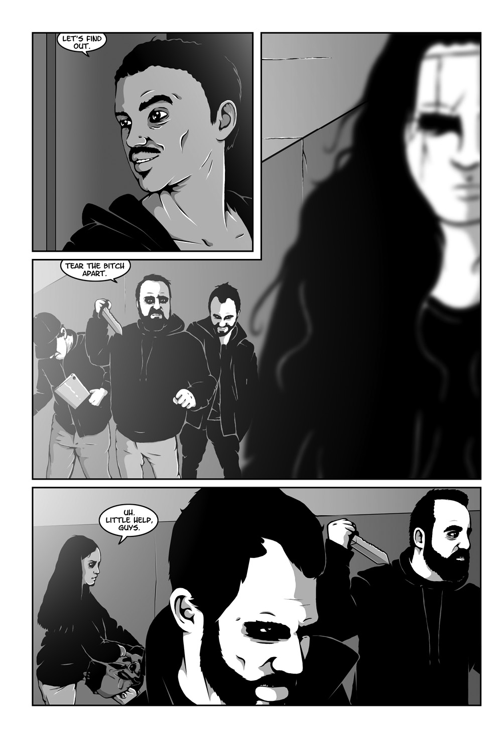 Read online Hollow Girl comic -  Issue #5 - 39