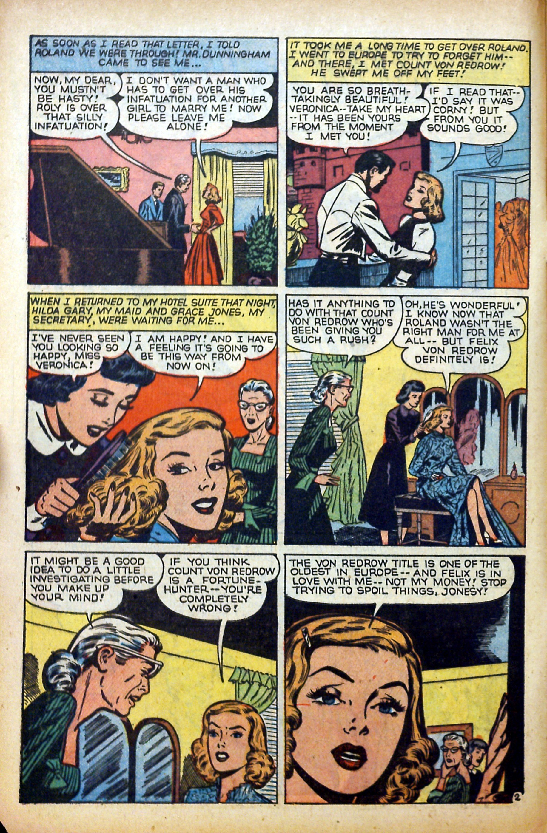 Read online Glamorous Romances comic -  Issue #70 - 4