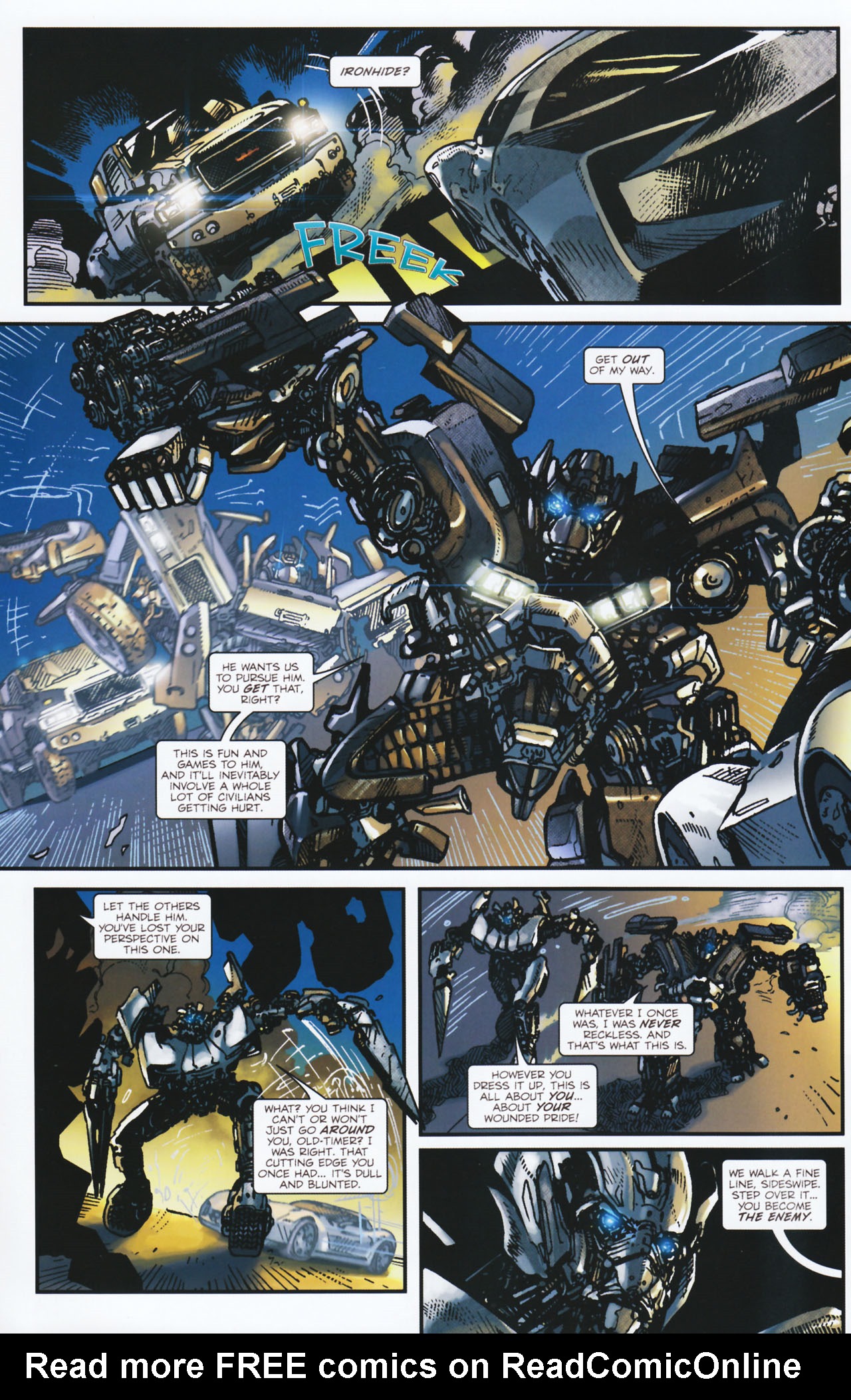 Read online Transformers: Tales of The Fallen comic -  Issue #2 - 17