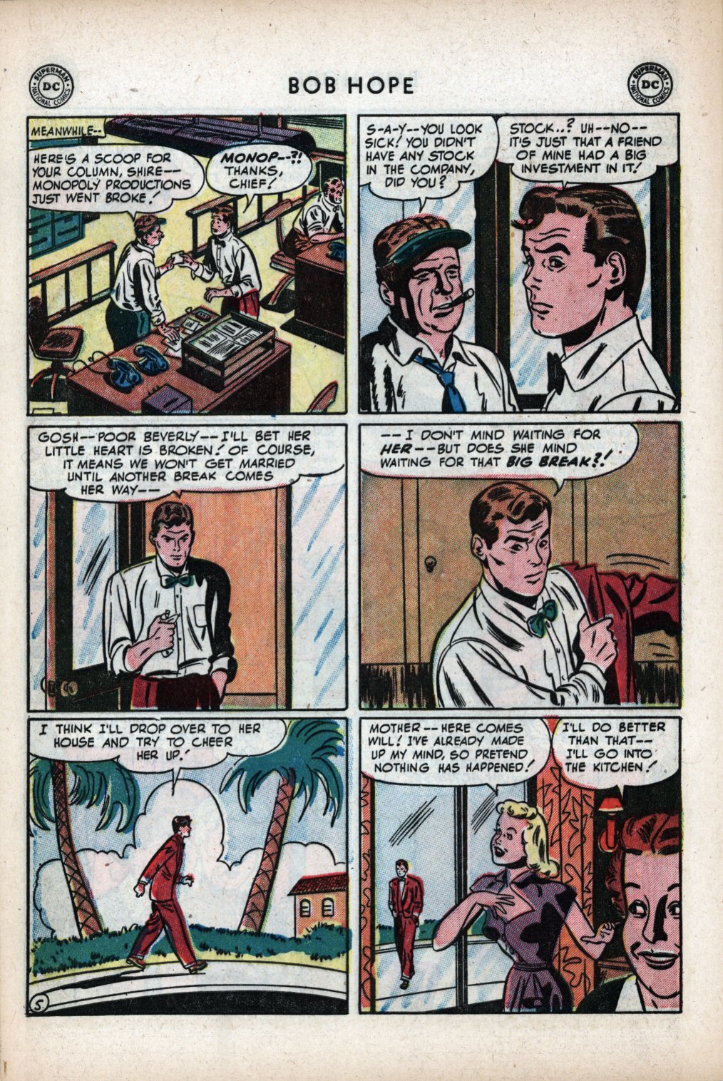 Read online The Adventures of Bob Hope comic -  Issue #14 - 38