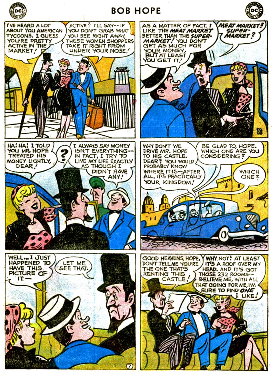 Read online The Adventures of Bob Hope comic -  Issue #58 - 9