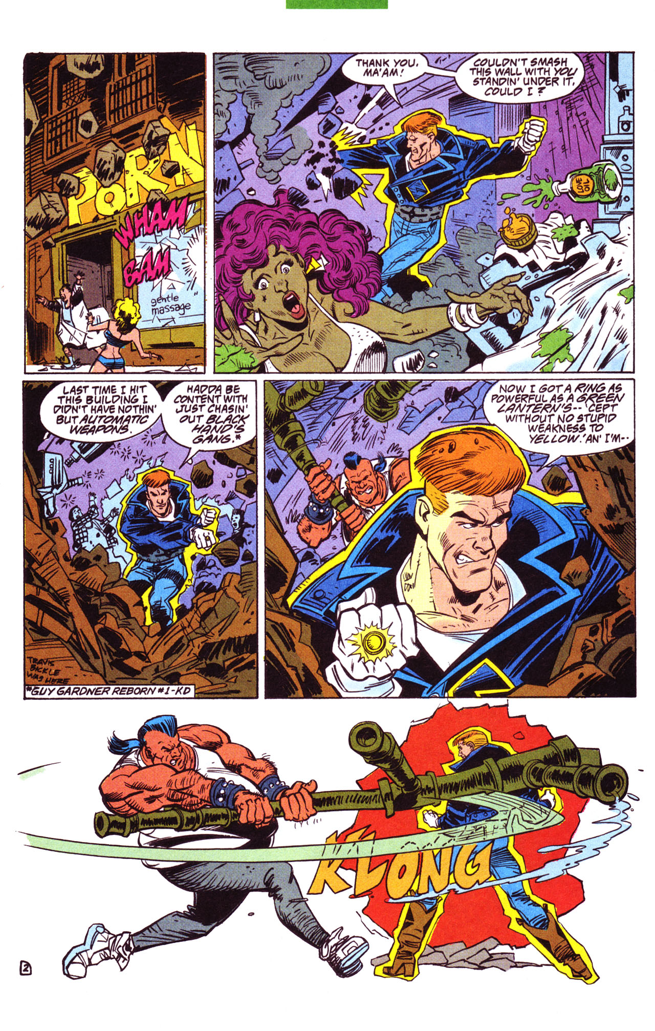 Read online Guy Gardner comic -  Issue #1 - 4