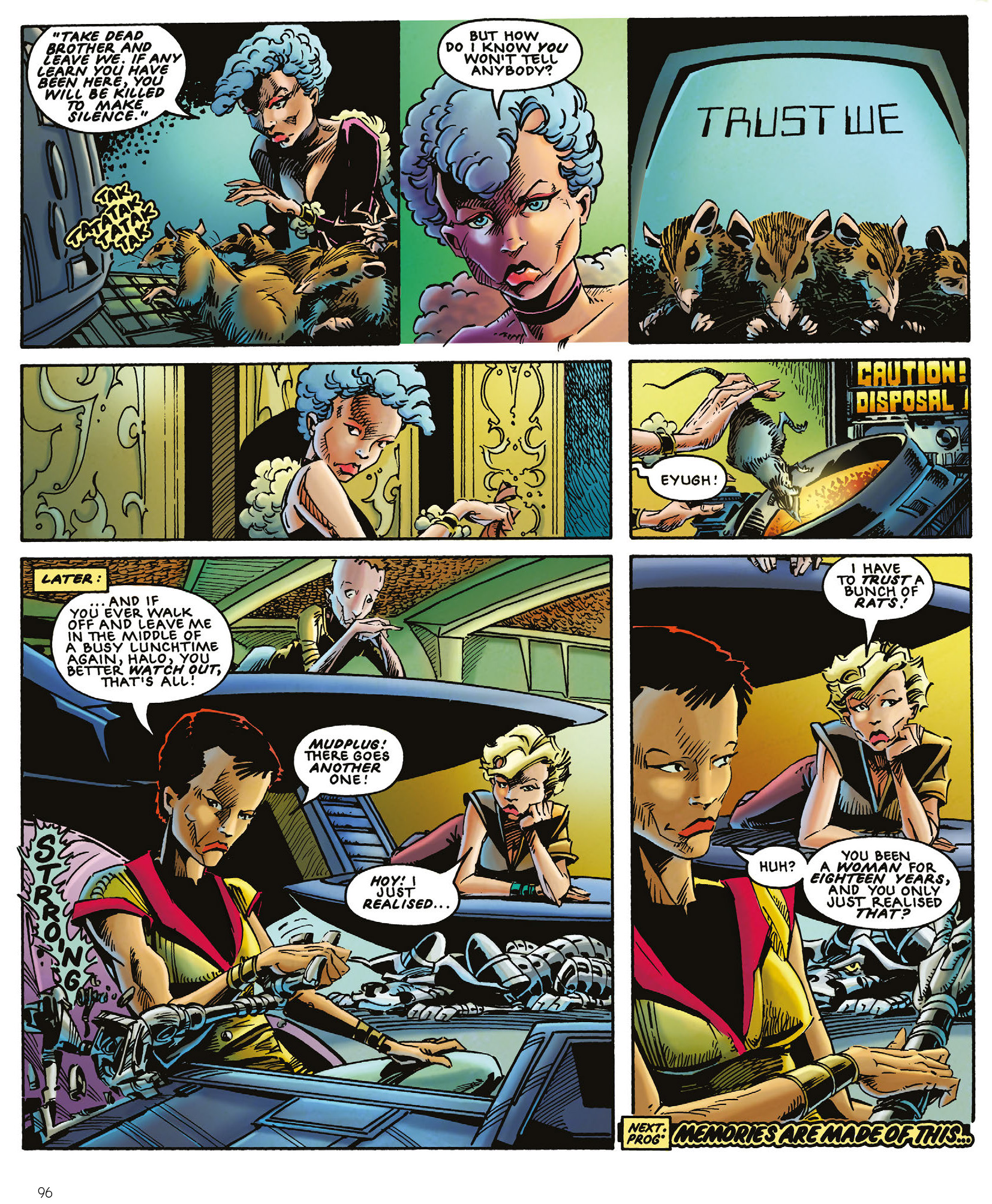 Read online The Ballad of Halo Jones: Full Colour Omnibus Edition comic -  Issue # TPB (Part 1) - 98