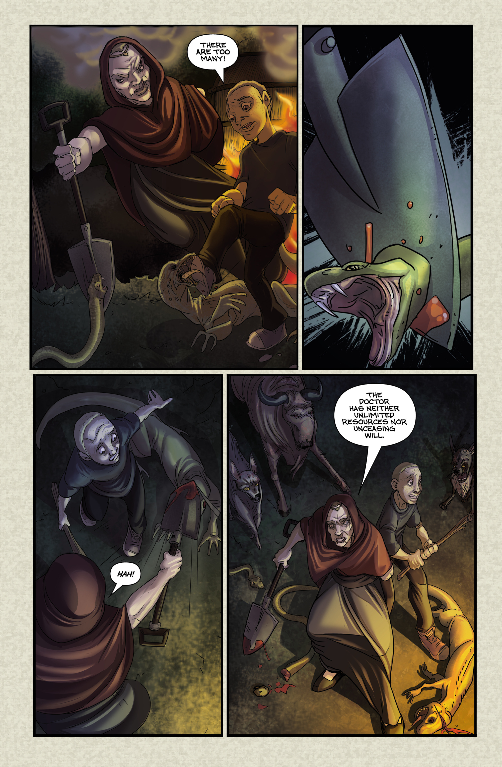 Read online Flesh of White comic -  Issue #4 - 4
