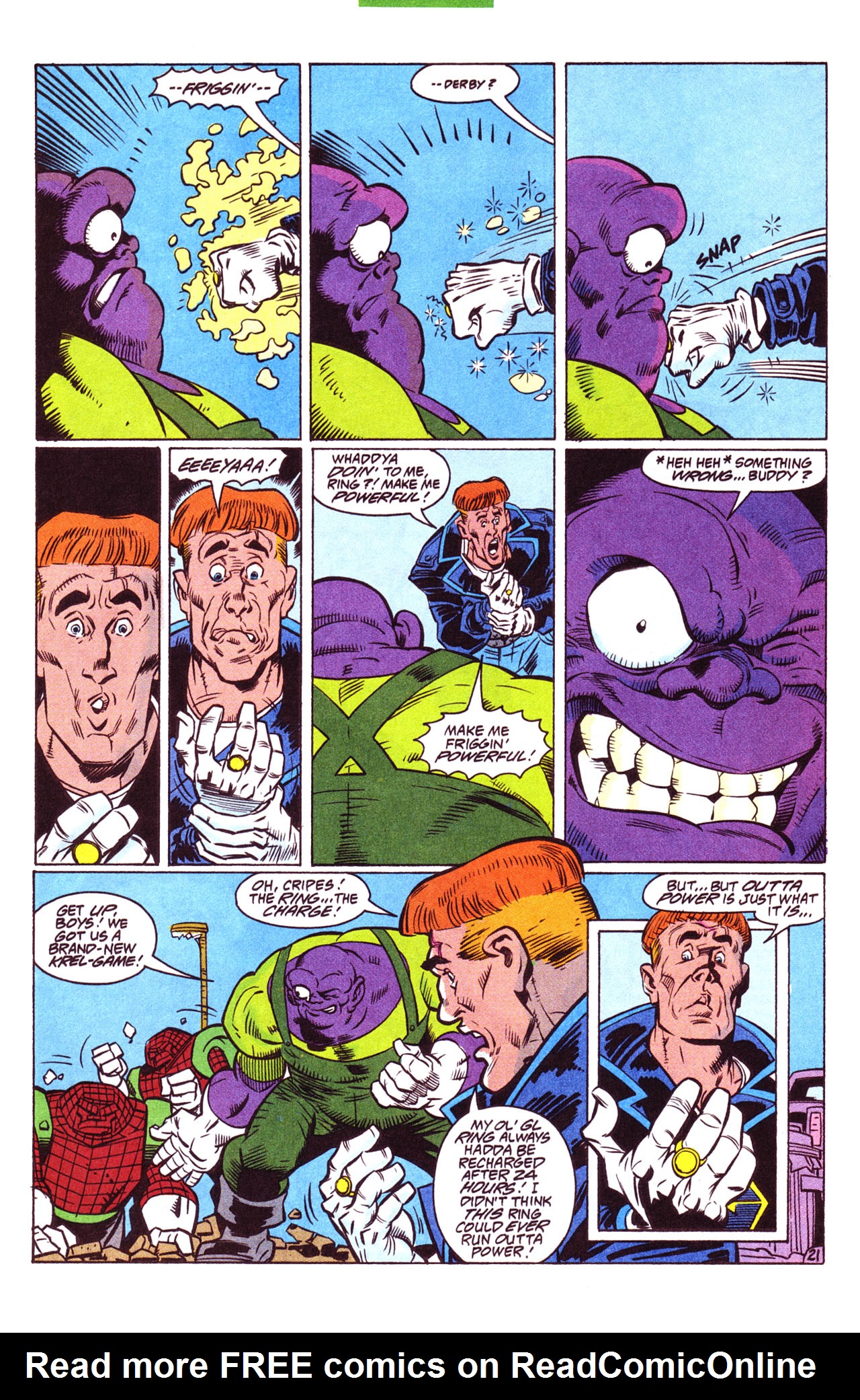 Read online Guy Gardner comic -  Issue #1 - 30