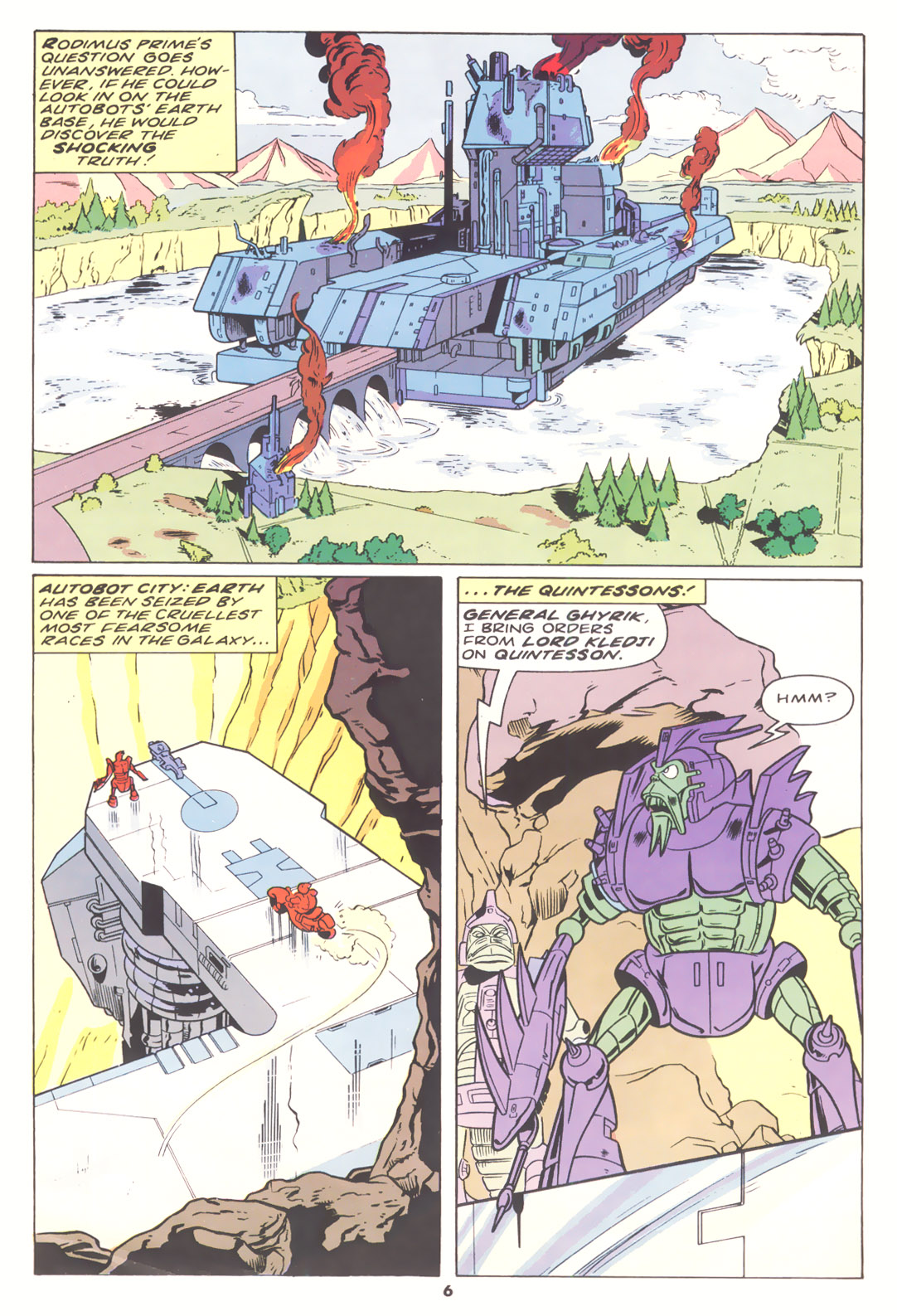Read online The Transformers (UK) comic -  Issue #184 - 6