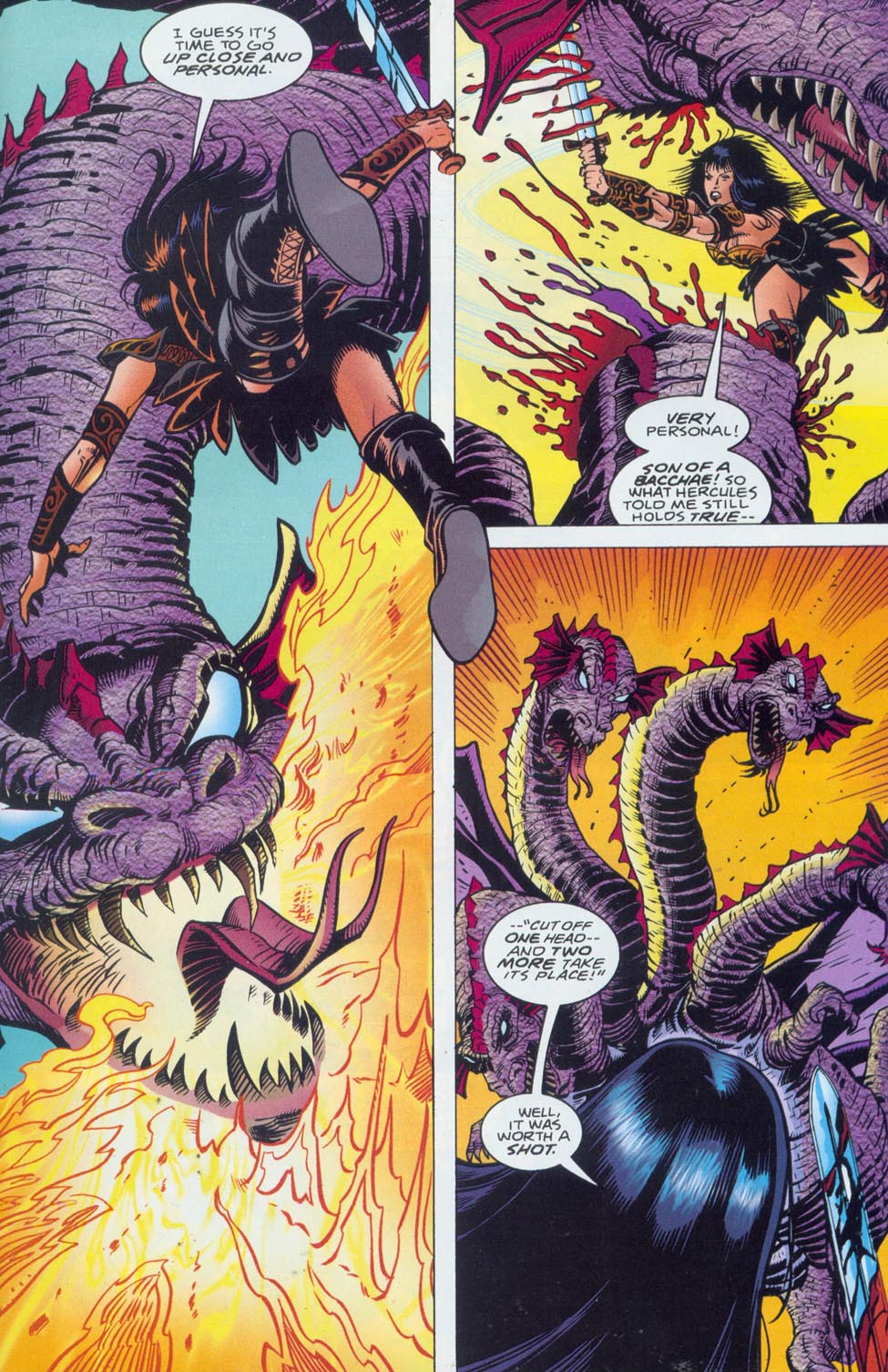 Read online Xena: Warrior Princess vs Callisto comic -  Issue #1 - 19