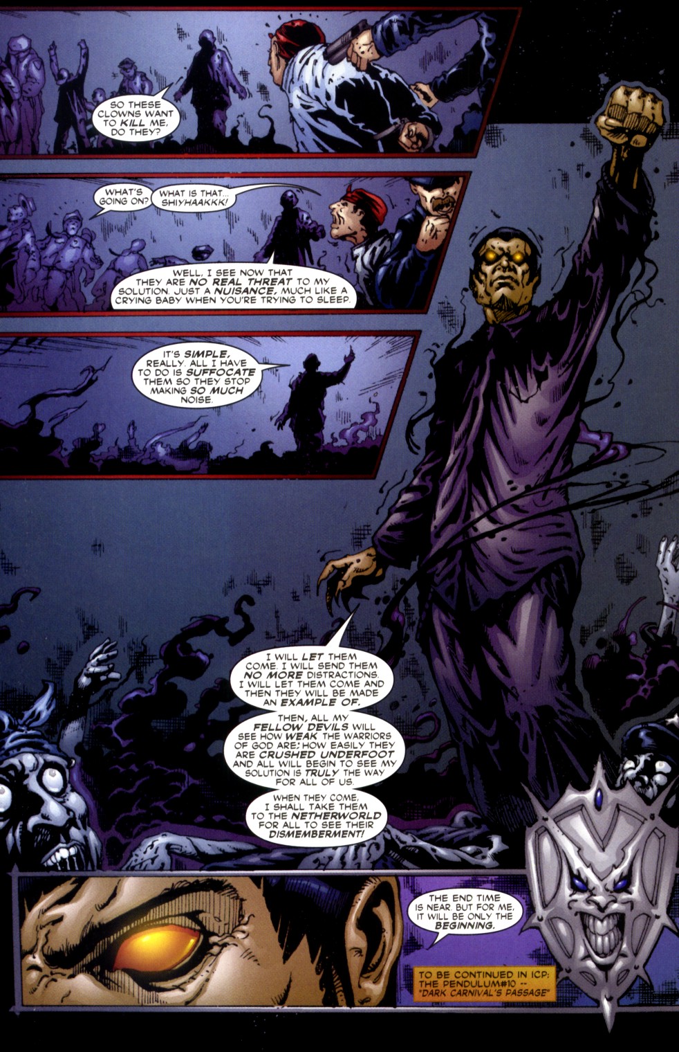 Read online Insane Clown Posse: The Pendulum comic -  Issue #9 - 24