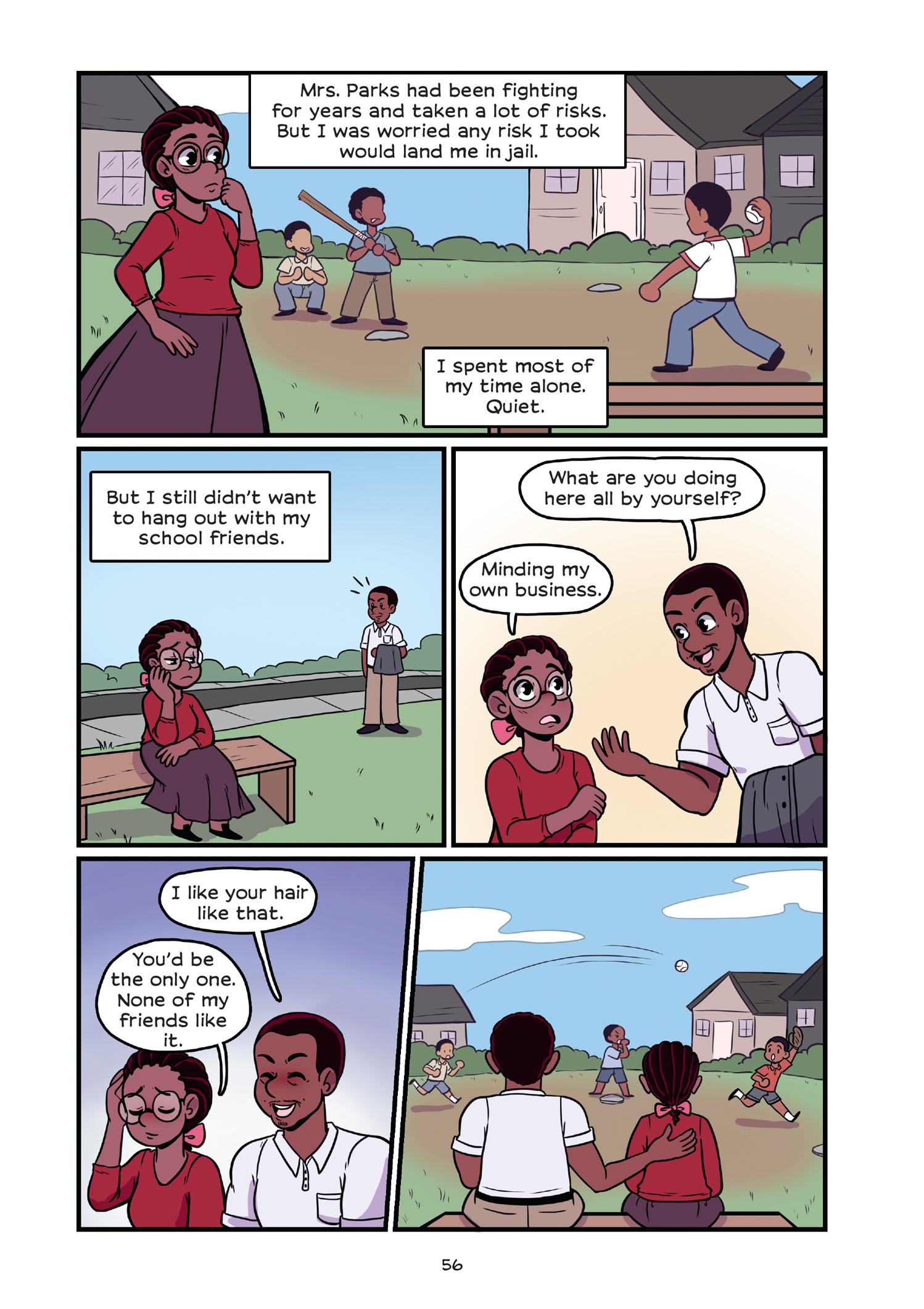 Read online History Comics comic -  Issue # Rosa Parks & Claudette Colvin - Civil Rights Heroes - 61