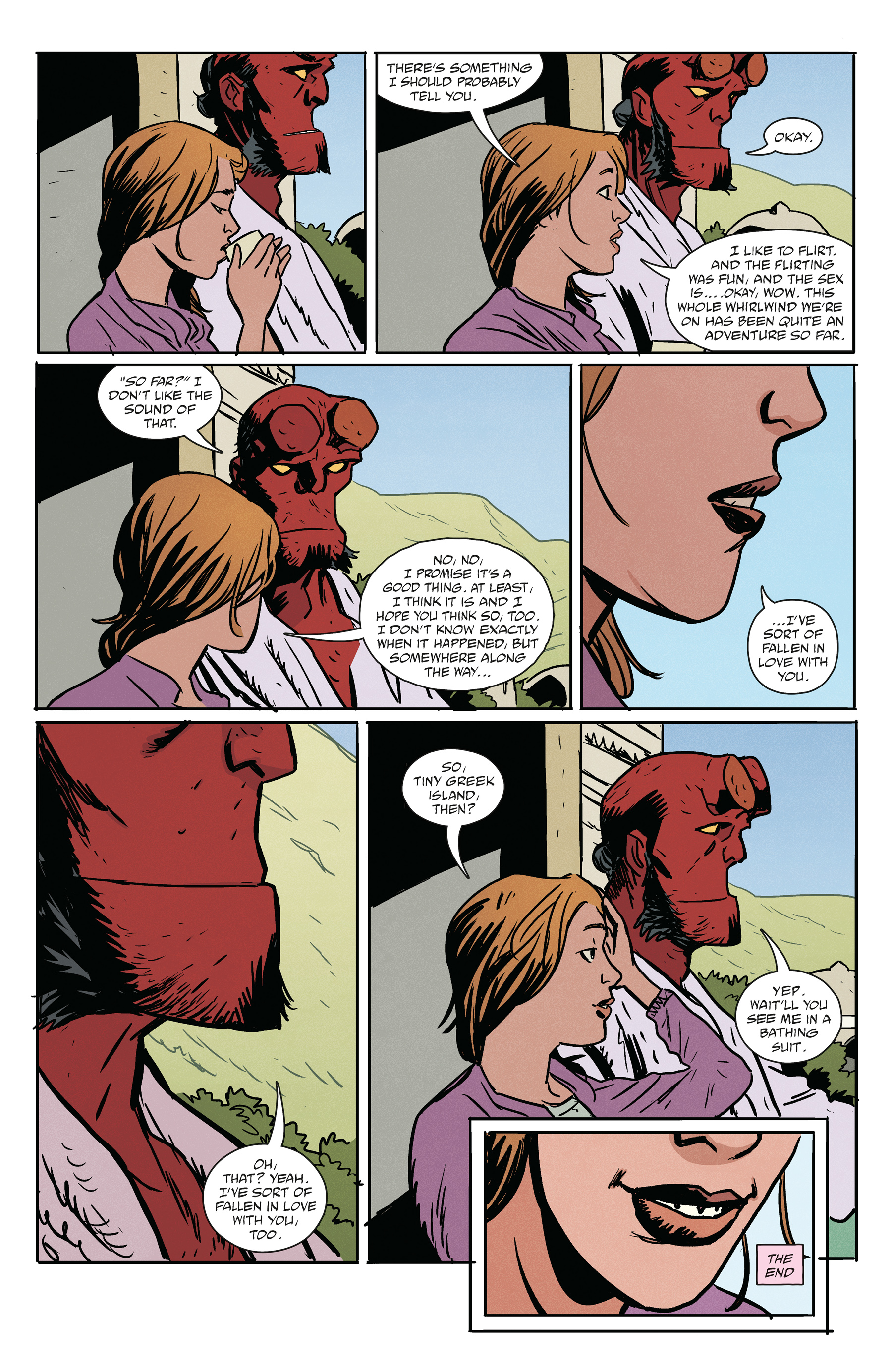 Read online Hellboy in Love comic -  Issue #5 - 22