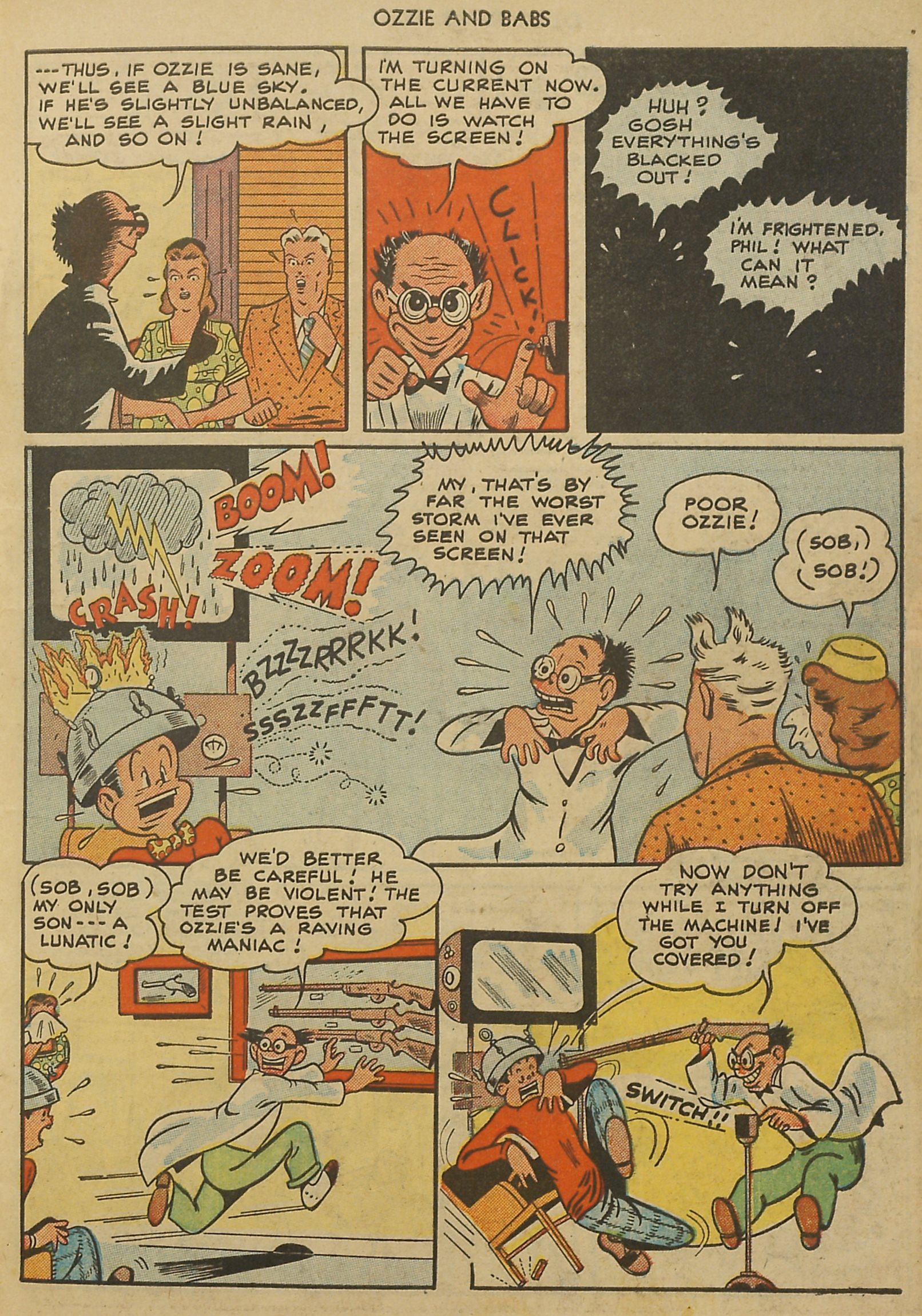 Read online Ozzie And Babs comic -  Issue #7 - 19