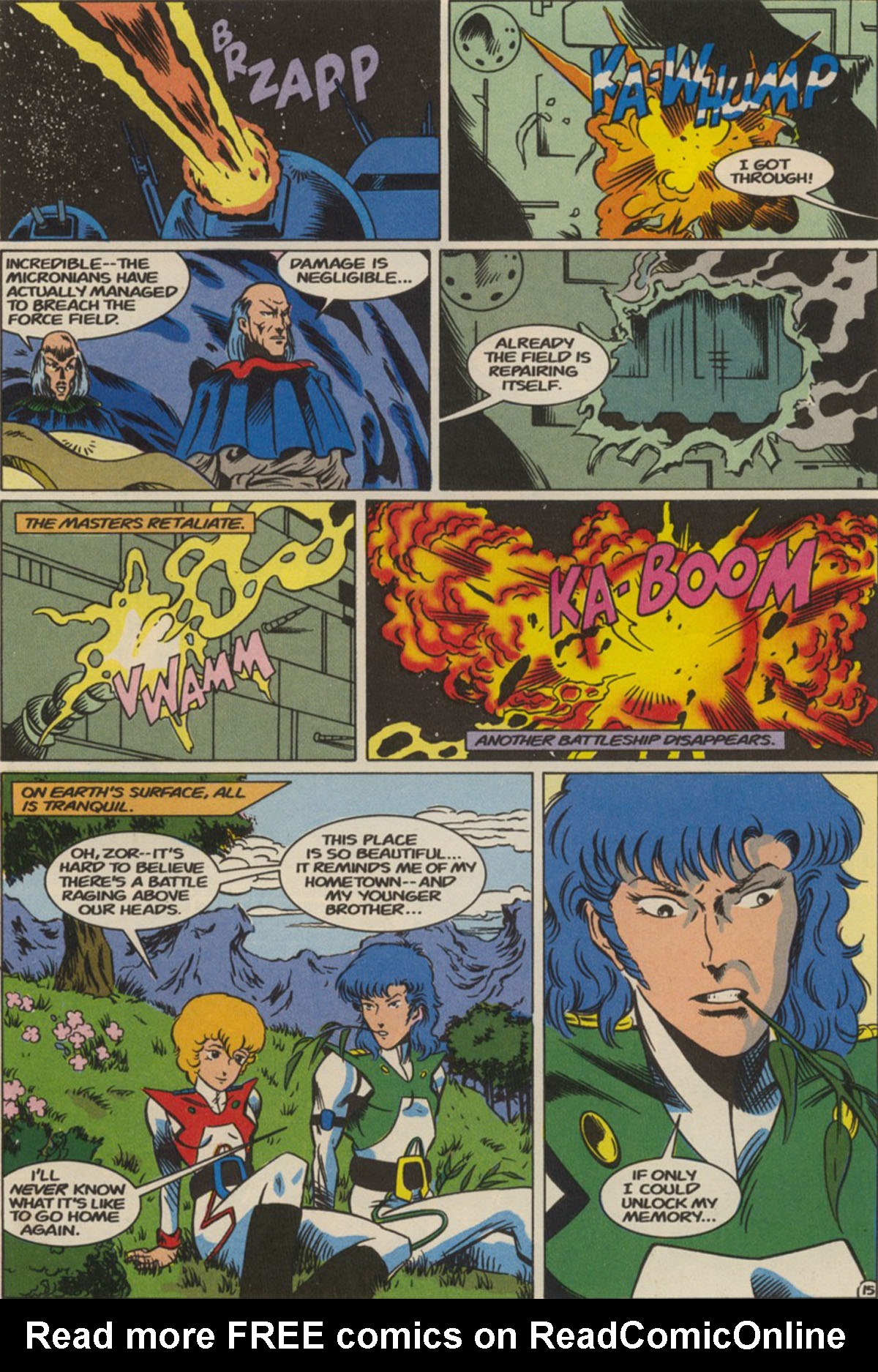 Read online Robotech Masters comic -  Issue #13 - 20