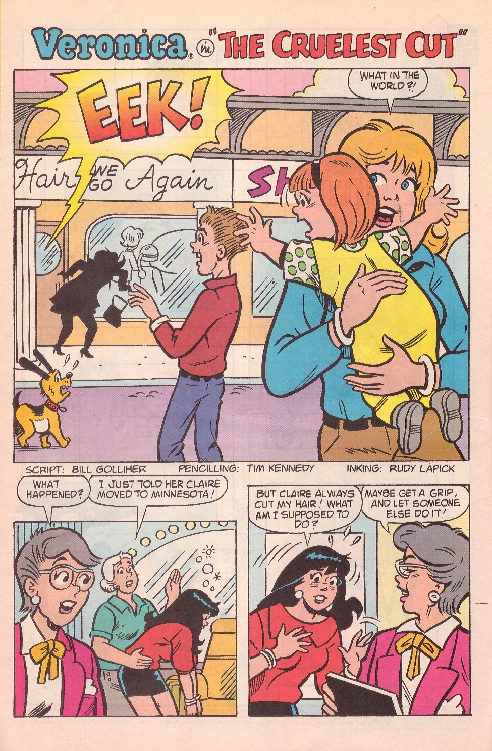 Read online Veronica comic -  Issue #47 - 19