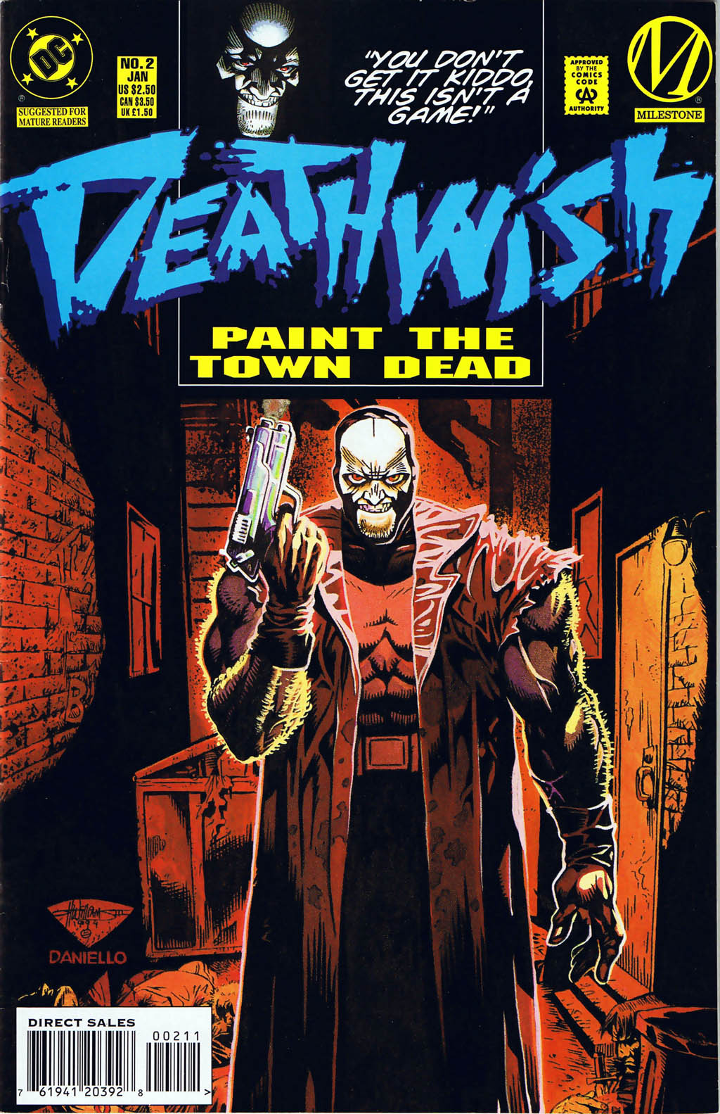 Read online Deathwish comic -  Issue #2 - 1