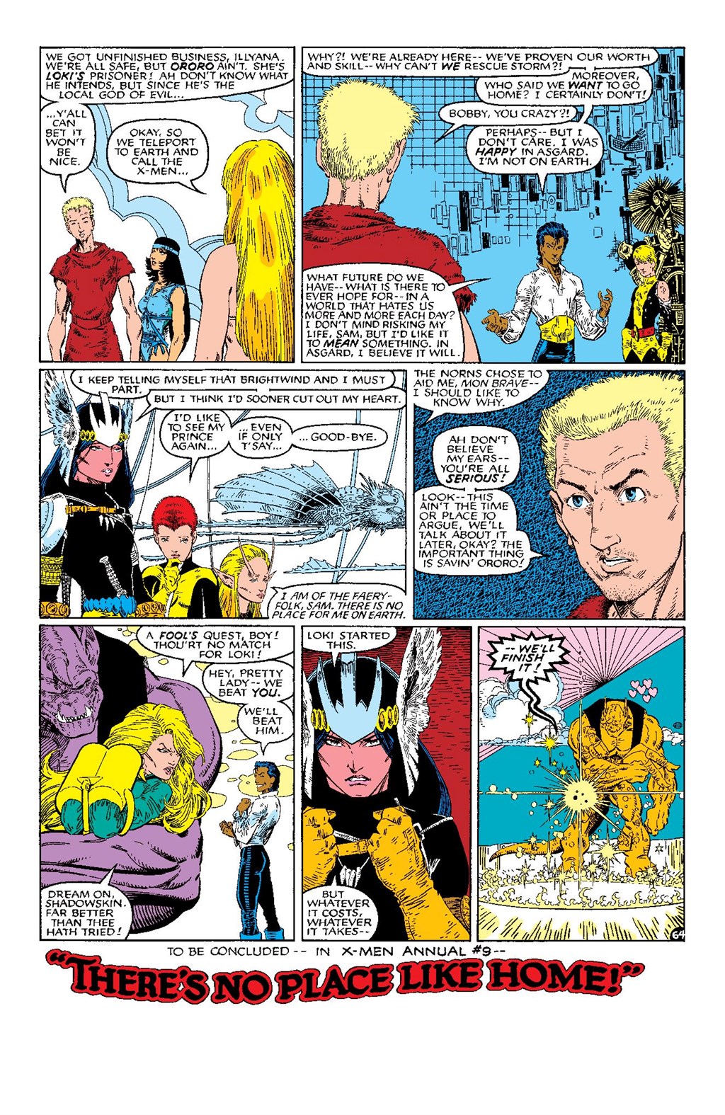 Read online New Mutants Epic Collection comic -  Issue # TPB Asgardian Wars (Part 2) - 40