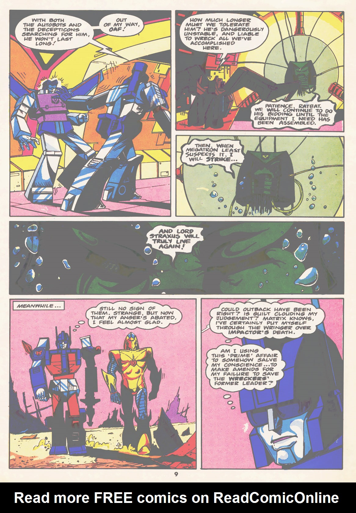 Read online The Transformers (UK) comic -  Issue #99 - 9