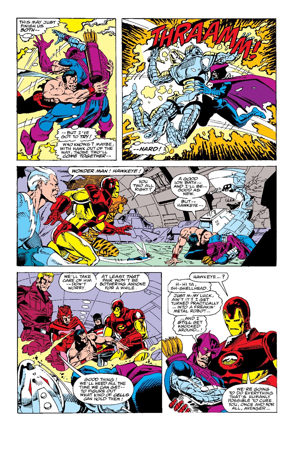 Read online Avengers West Coast Epic Collection: How The West Was Won comic -  Issue #Avengers West Coast Epic Collection California Screaming (Part 1) - 94