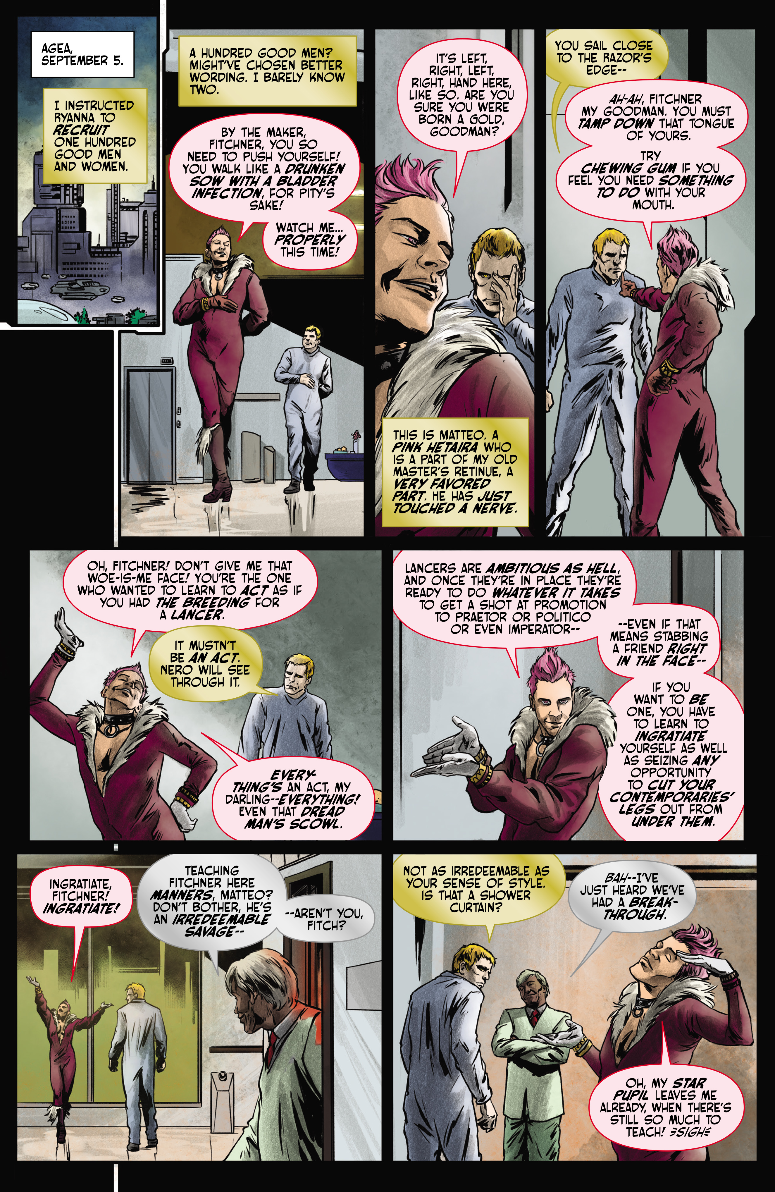 Read online Pierce Brown's Red Rising: Sons of Ares: Forbidden Song comic -  Issue # TPB - 50