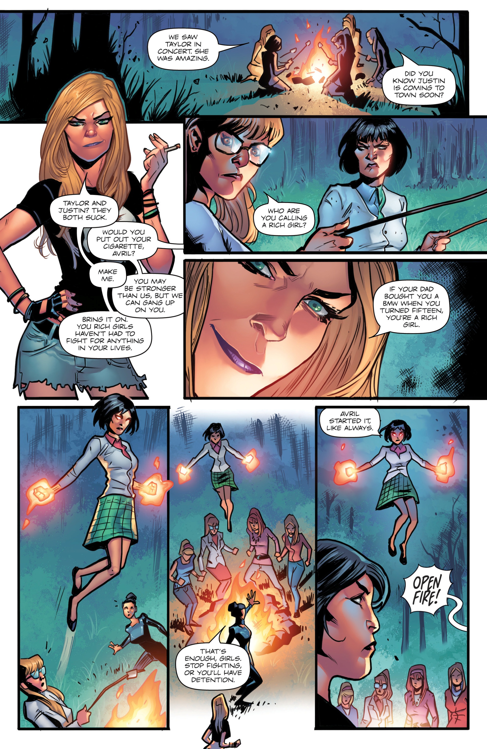 Read online Grimm Fairy Tales presents Coven comic -  Issue #1 - 7