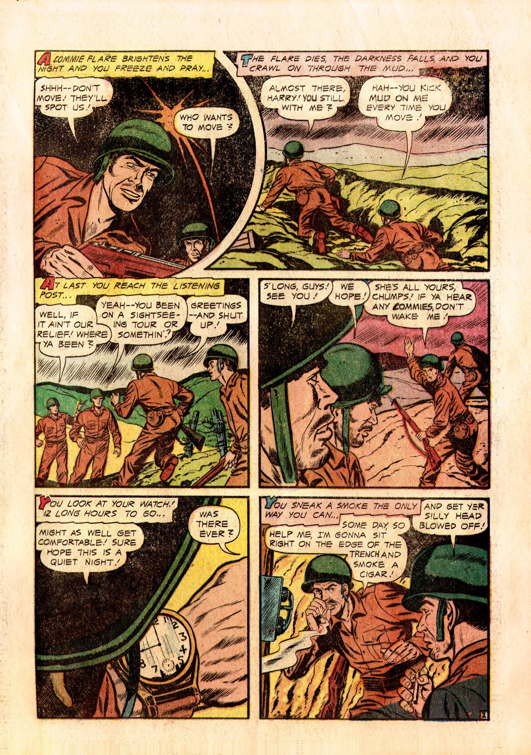 Read online Men in Action (1957) comic -  Issue #3 - 29
