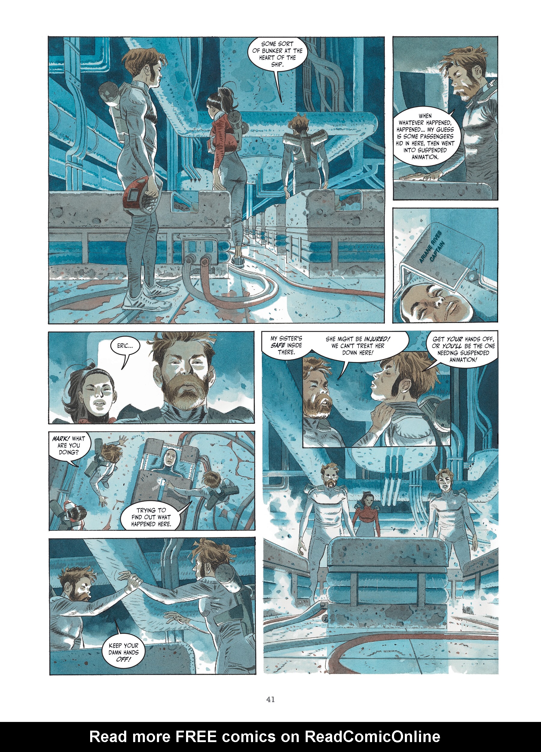 Read online Project ARKA: Into the Dark Unknown comic -  Issue # TPB - 42