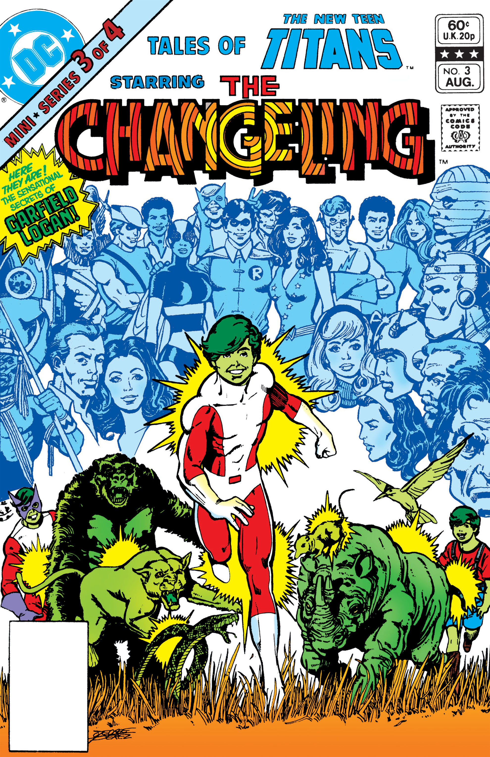 Read online Tales of the New Teen Titans comic -  Issue #3 - 1