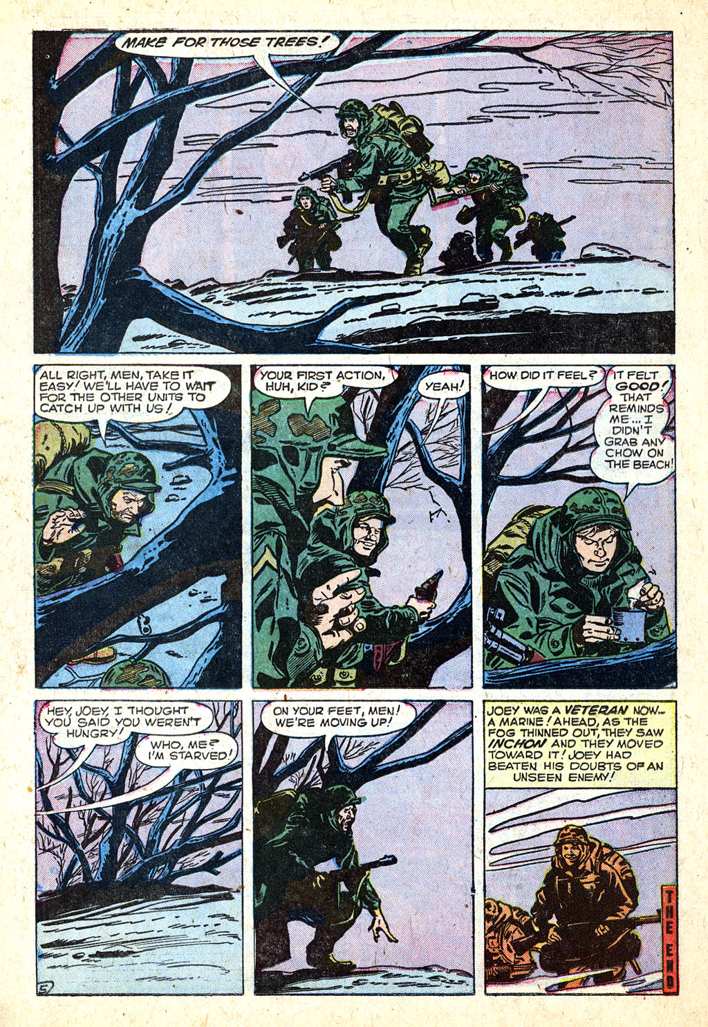Read online Marines in Action comic -  Issue #6 - 14