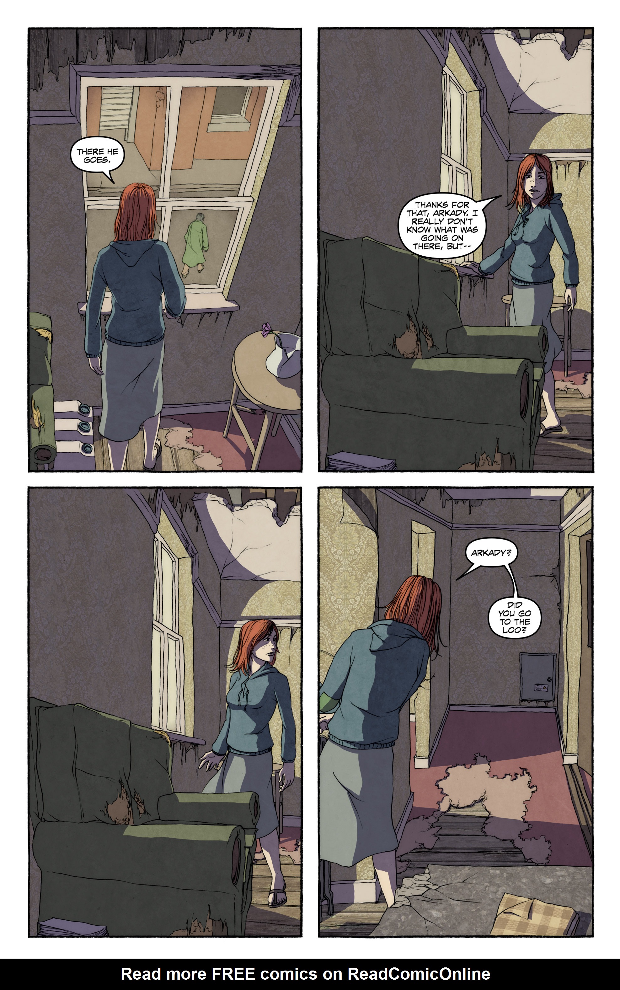 Read online FreakAngels comic -  Issue #1 - 69