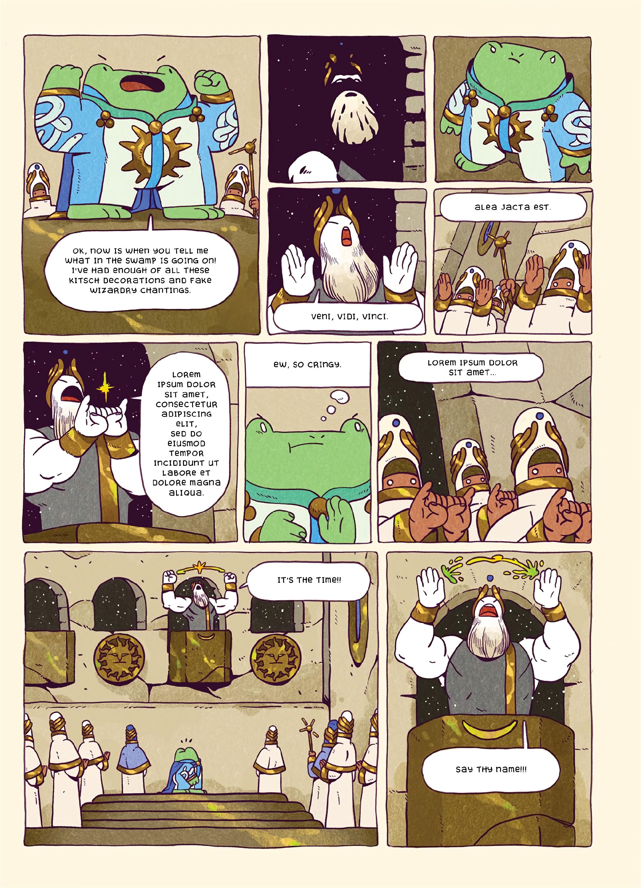 Read online Grog the Frog: The Book of Taurus comic -  Issue # TPB - 24