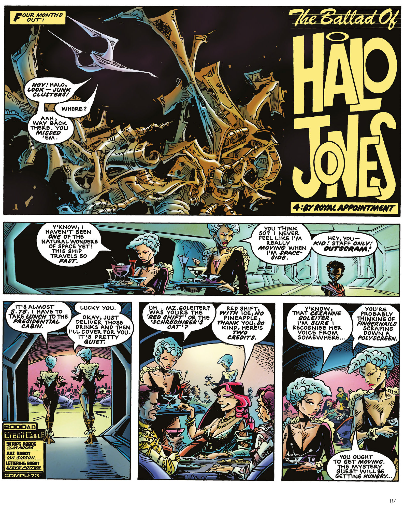 Read online The Ballad of Halo Jones: Full Colour Omnibus Edition comic -  Issue # TPB (Part 1) - 89