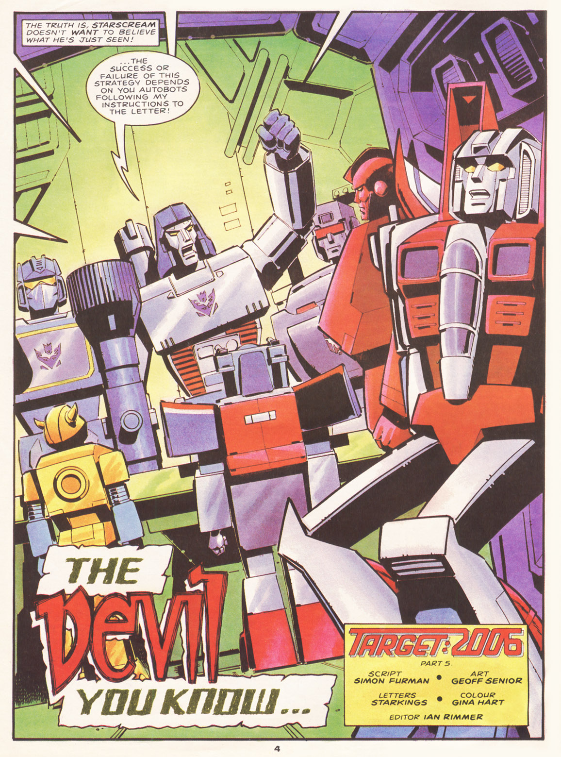 Read online The Transformers (UK) comic -  Issue #83 - 4