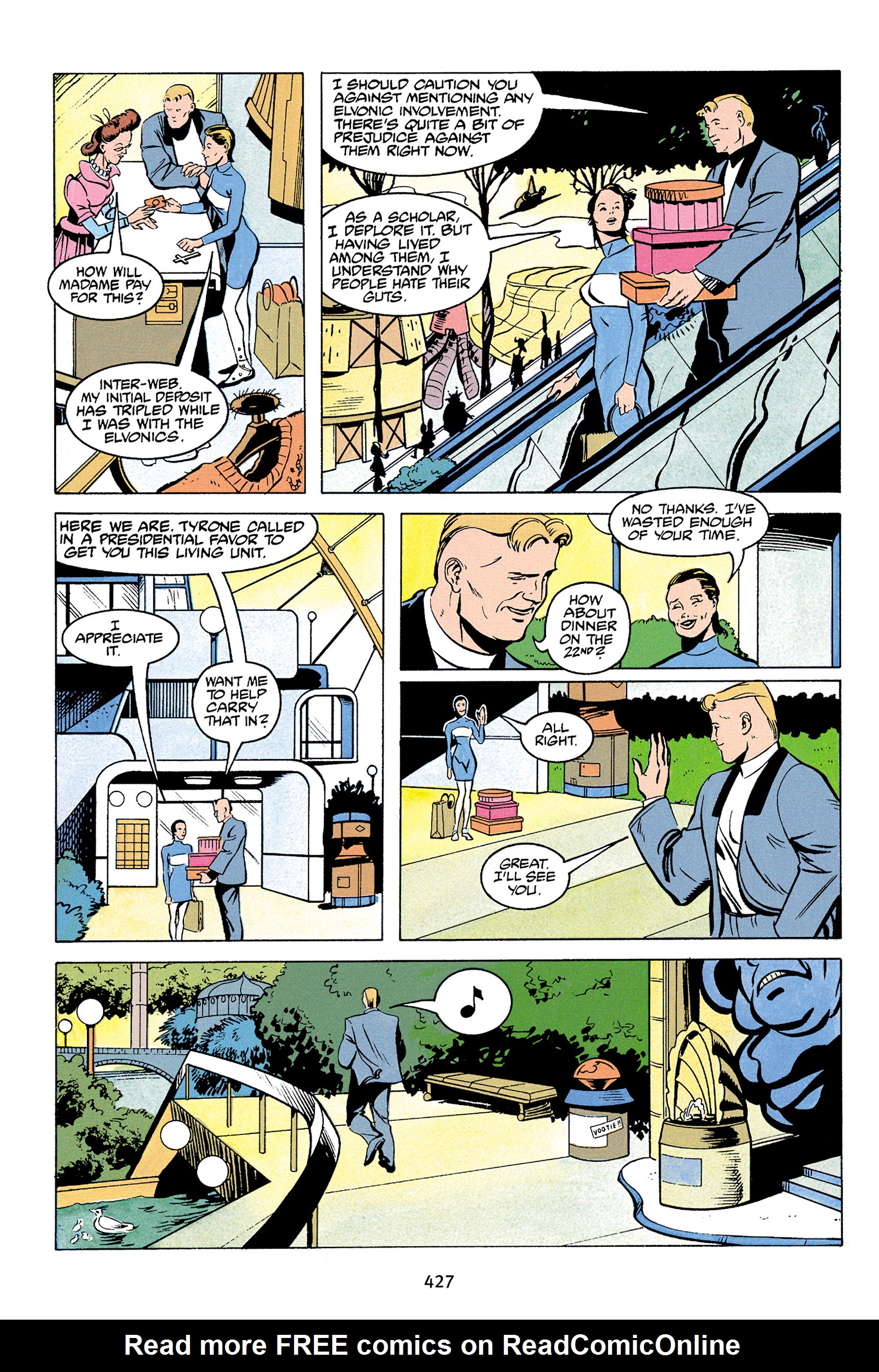 Read online Nexus Omnibus comic -  Issue # TPB 5 - 426