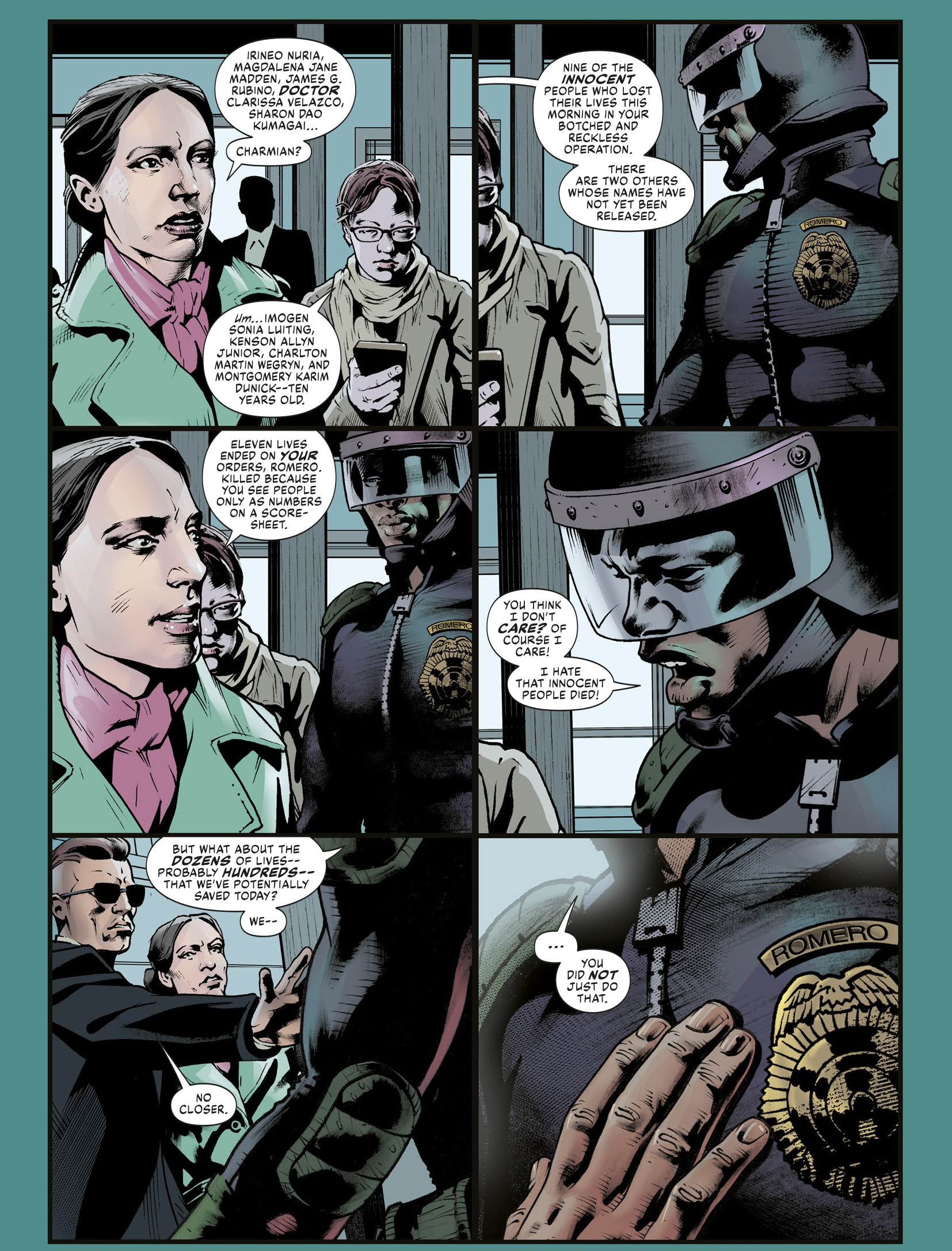Read online Judge Dredd Megazine (Vol. 5) comic -  Issue #458 - 127
