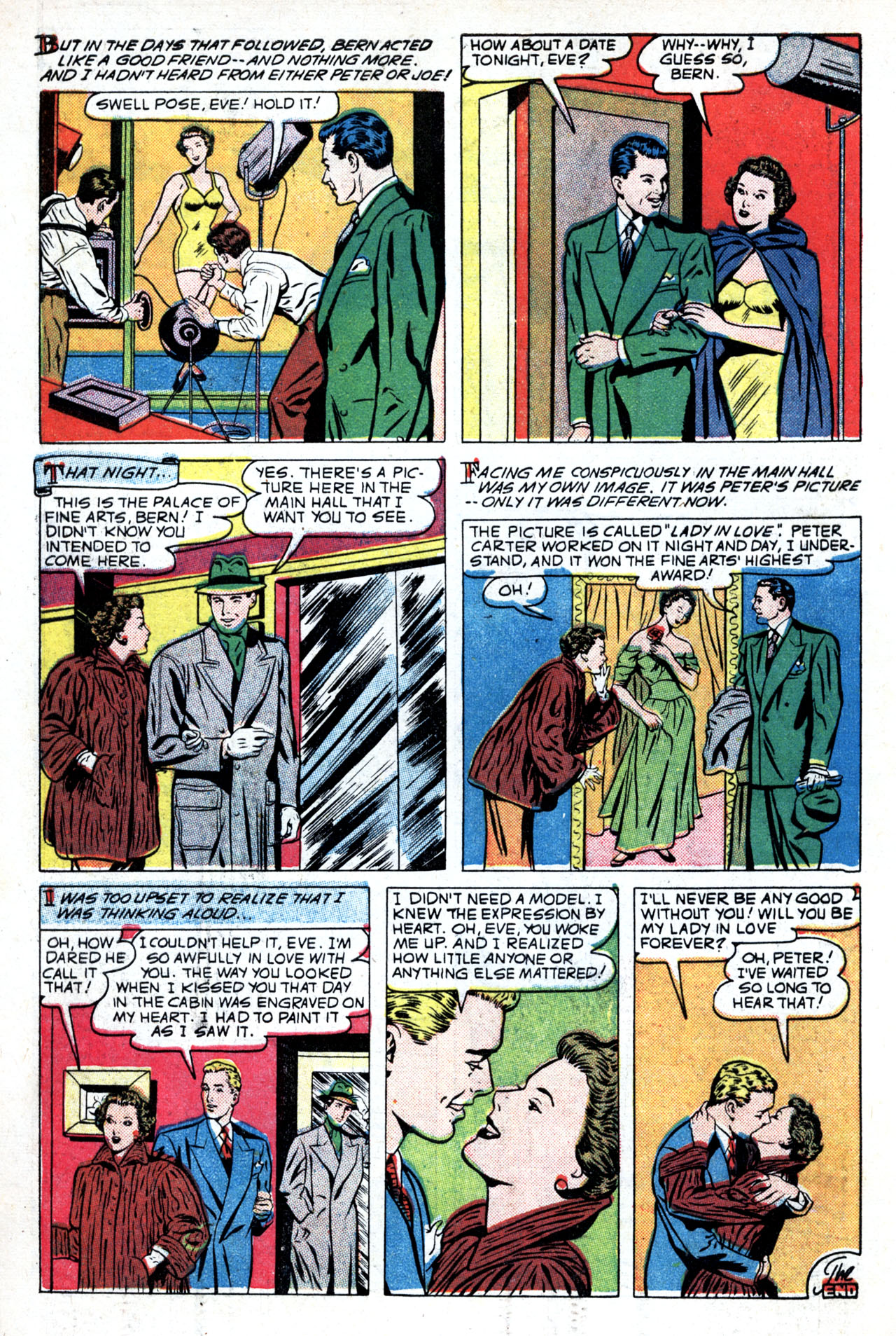 Read online Glamorous Romances comic -  Issue #49 - 34