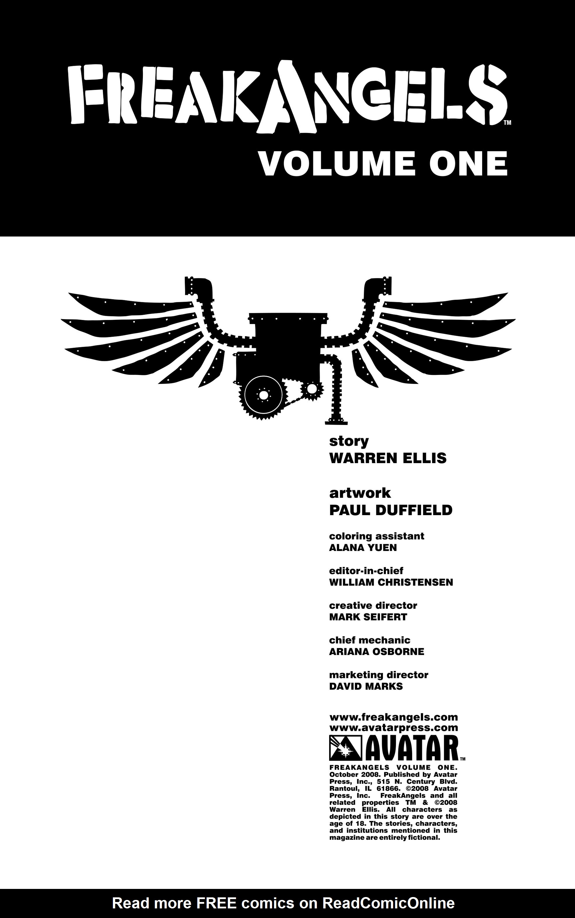 Read online FreakAngels comic -  Issue #1 - 2