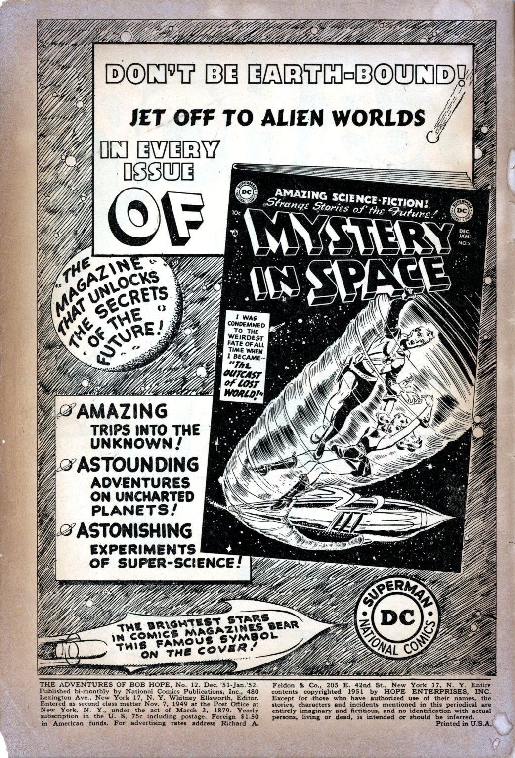 Read online The Adventures of Bob Hope comic -  Issue #12 - 2