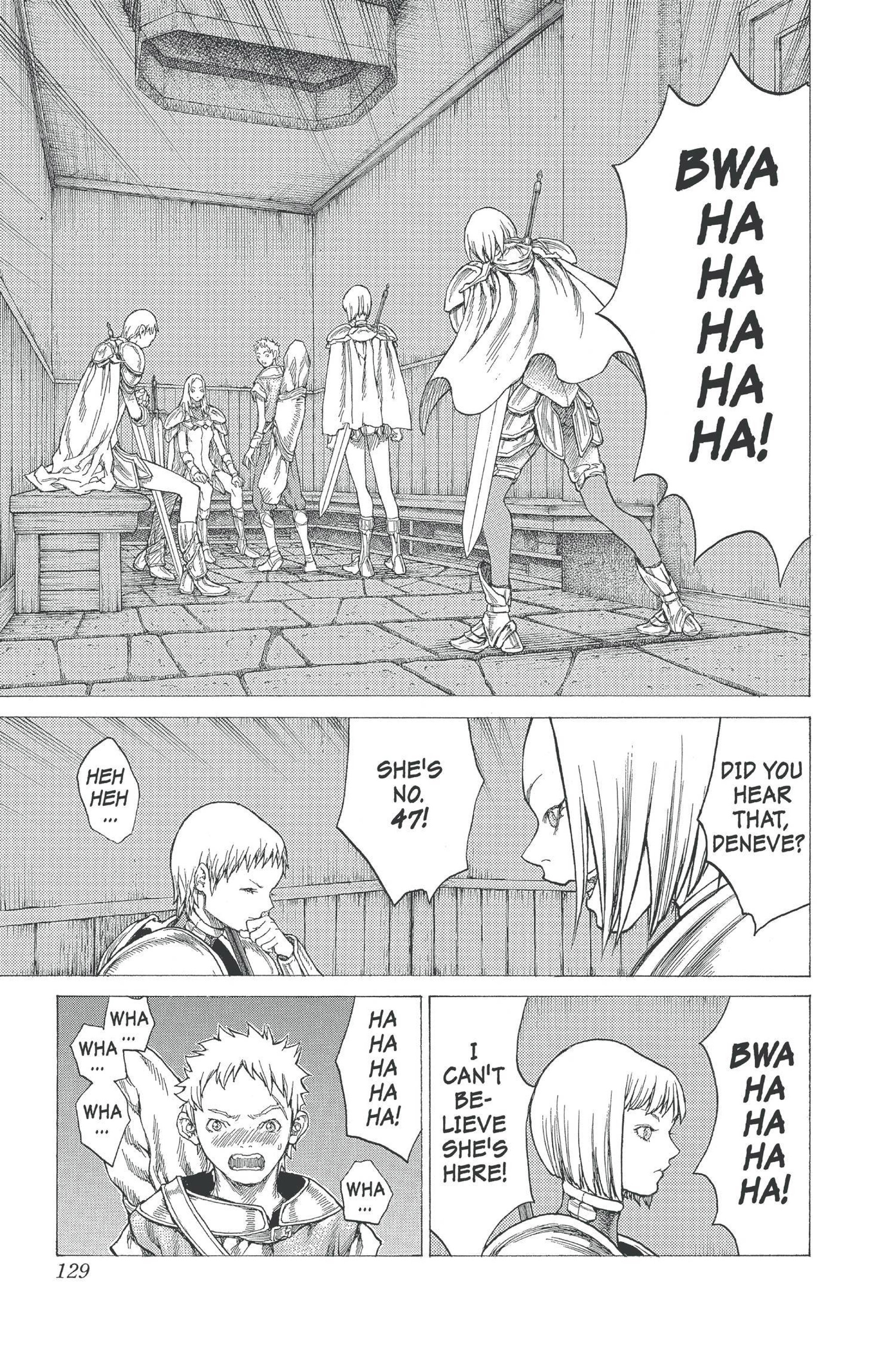 Read online Claymore comic -  Issue #5 - 116