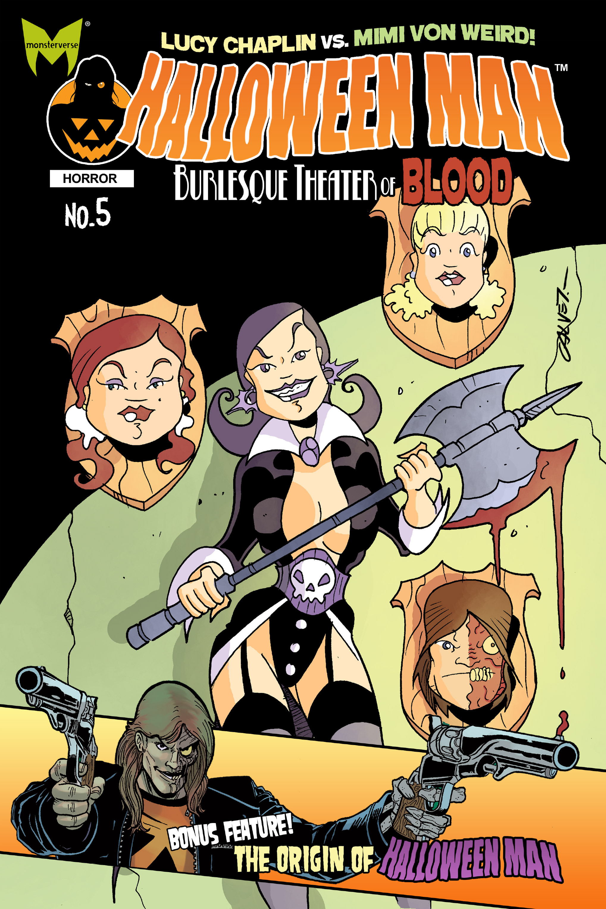 Read online Halloween Man comic -  Issue #5 - 1