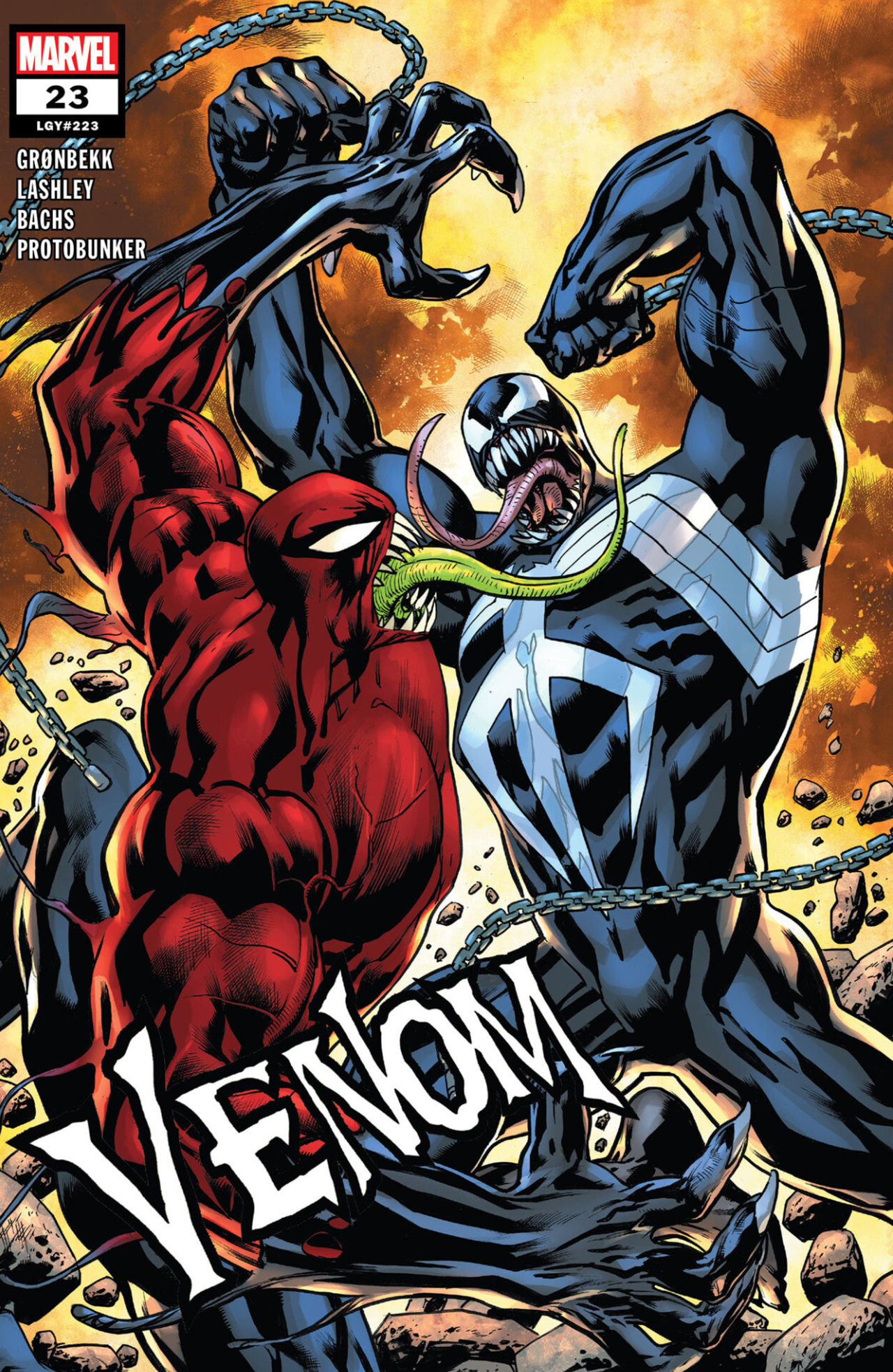 Read online Venom (2021) comic -  Issue #23 - 1
