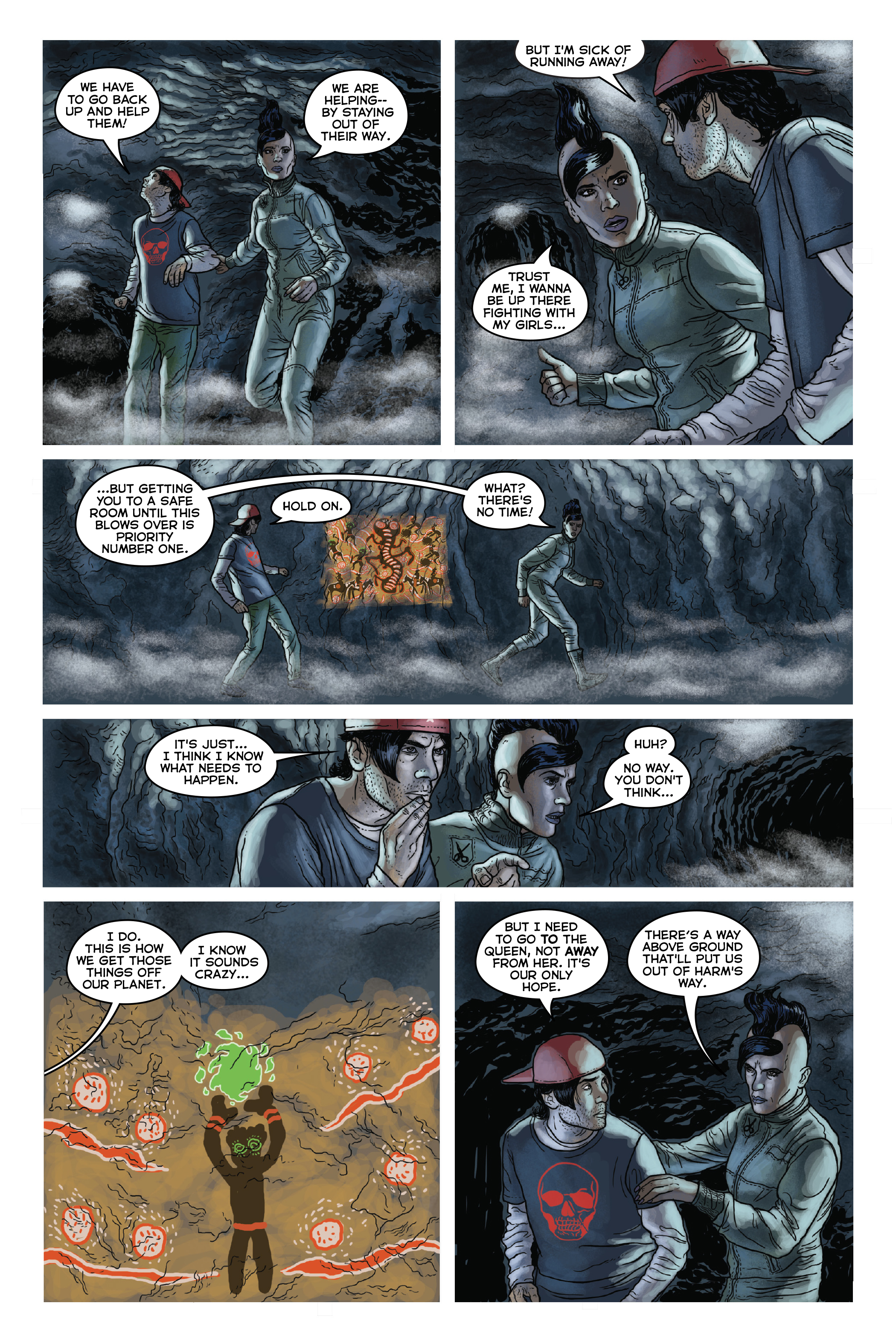 Read online Night of the Mullets comic -  Issue #5 - 6