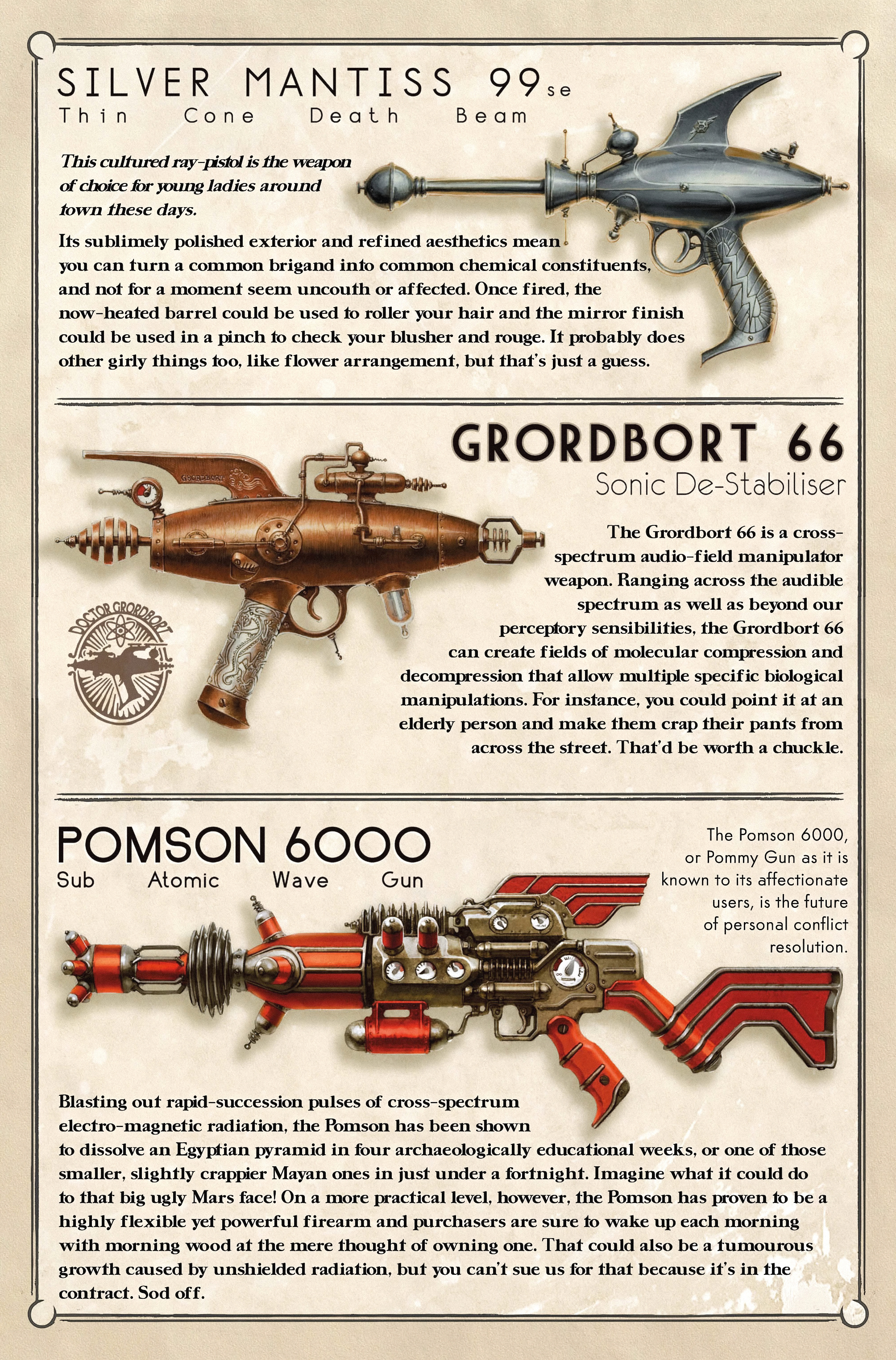 Read online Dr. Grordbort Onslaught comic -  Issue # TPB - 122