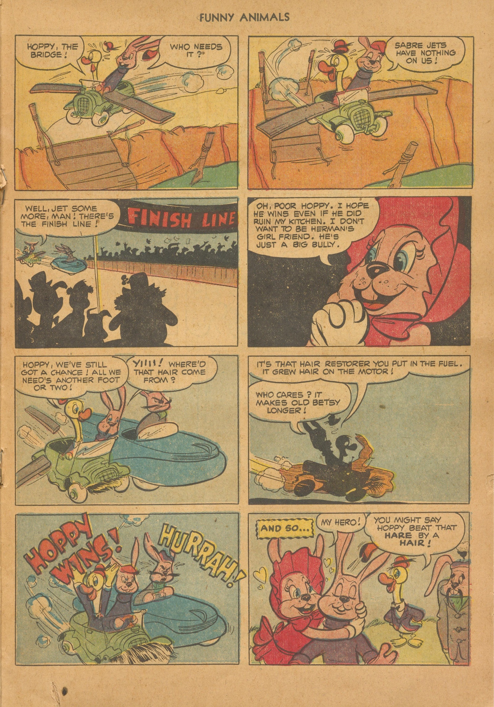 Read online Fawcett's Funny Animals comic -  Issue #83 - 23