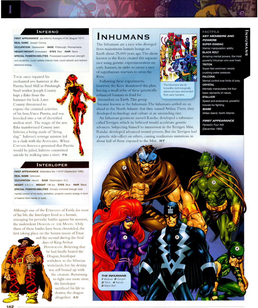 Read online The Marvel Encyclopedia comic -  Issue # TPB - 138