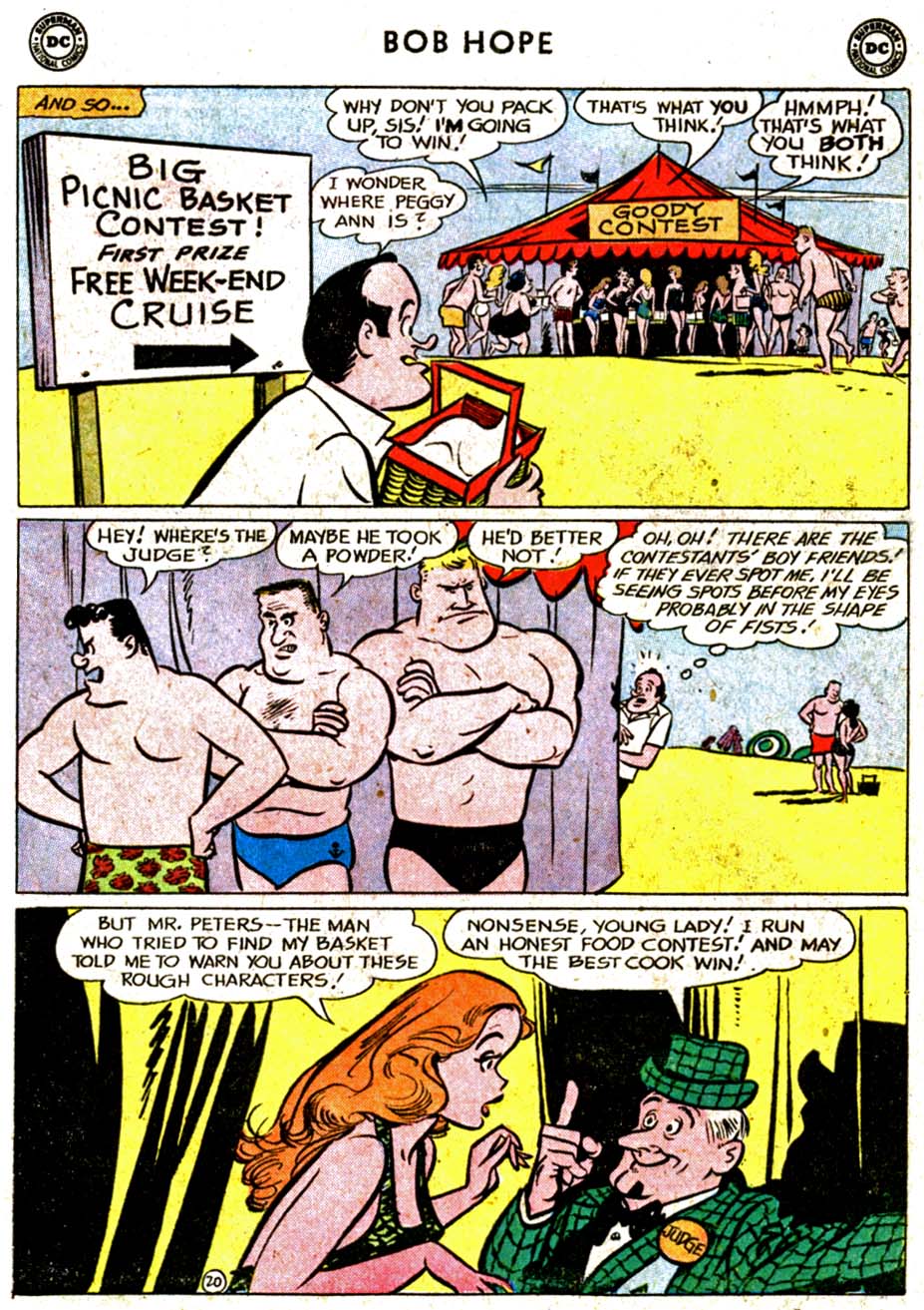 Read online The Adventures of Bob Hope comic -  Issue #75 - 27