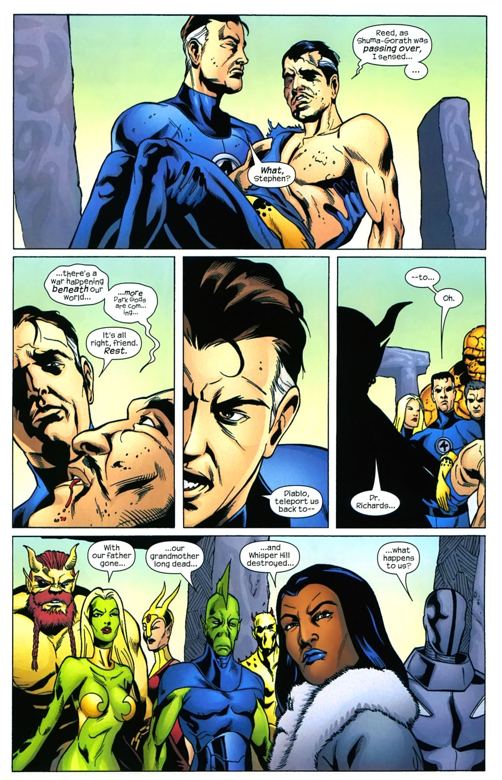 Read online Marvel Knights 4 comic -  Issue #27 - 21