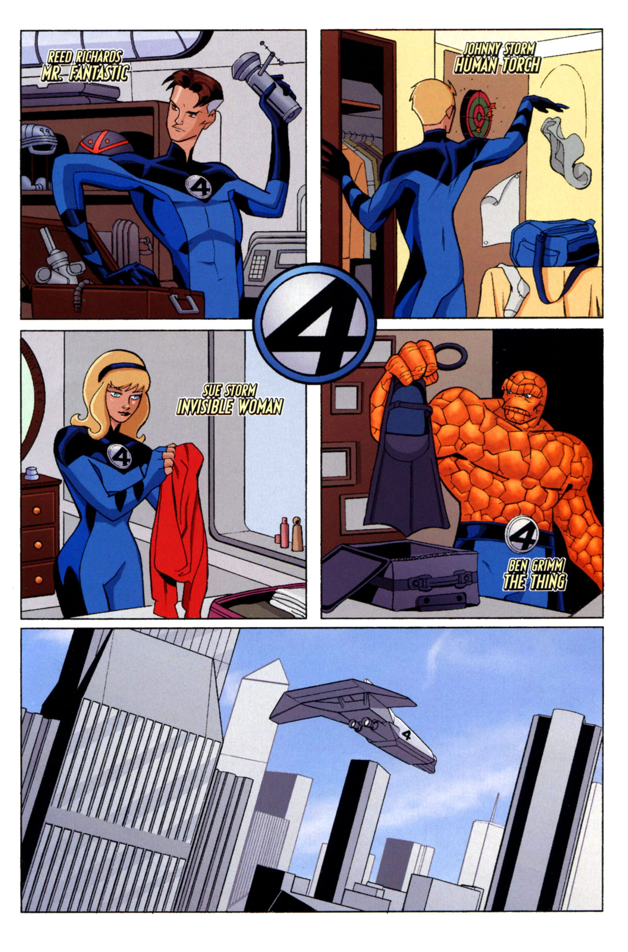 Read online Marvel Adventures Fantastic Four comic -  Issue #43 - 2