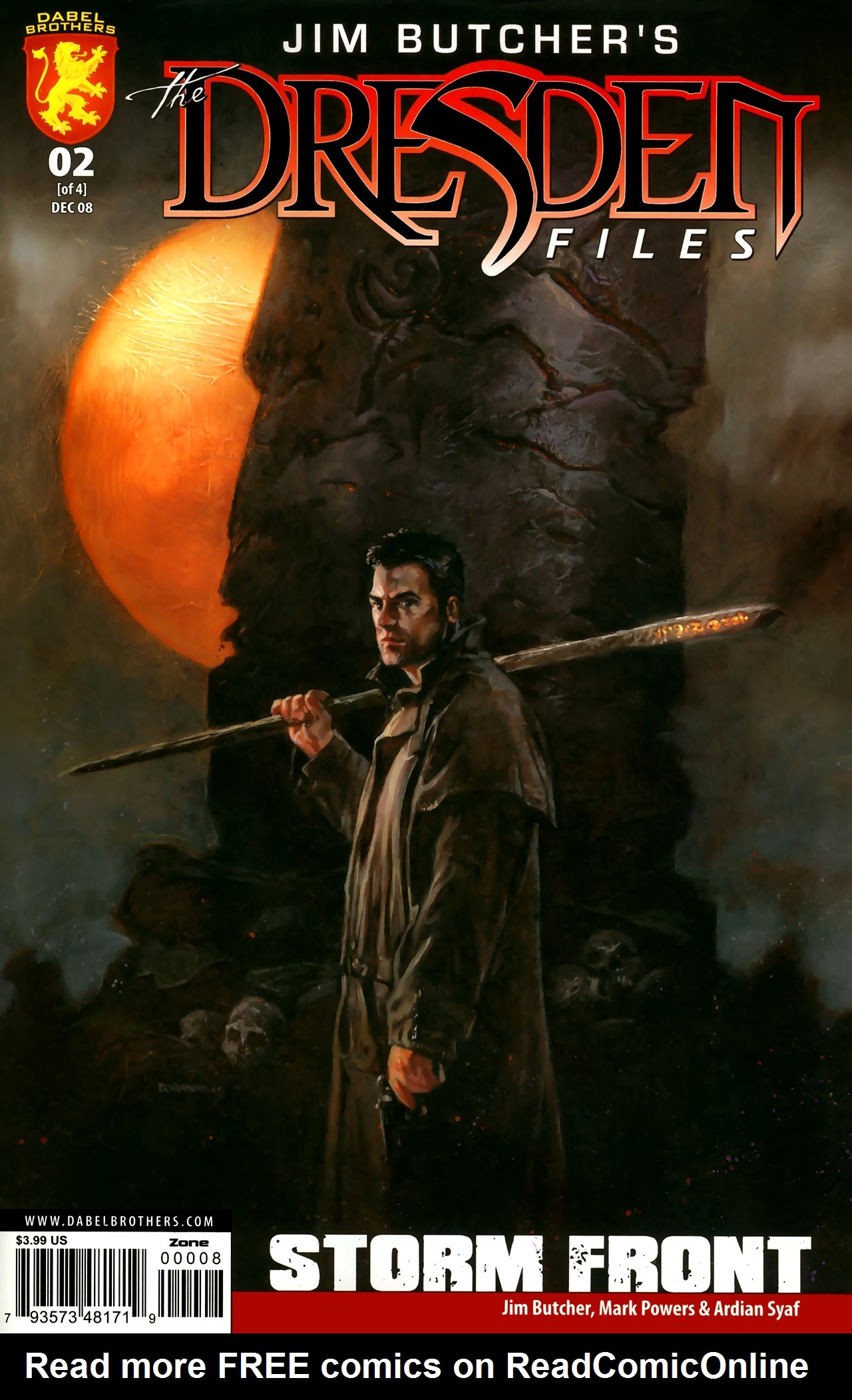 Read online Jim Butcher's The Dresden Files: Storm Front comic -  Issue #2 - 1