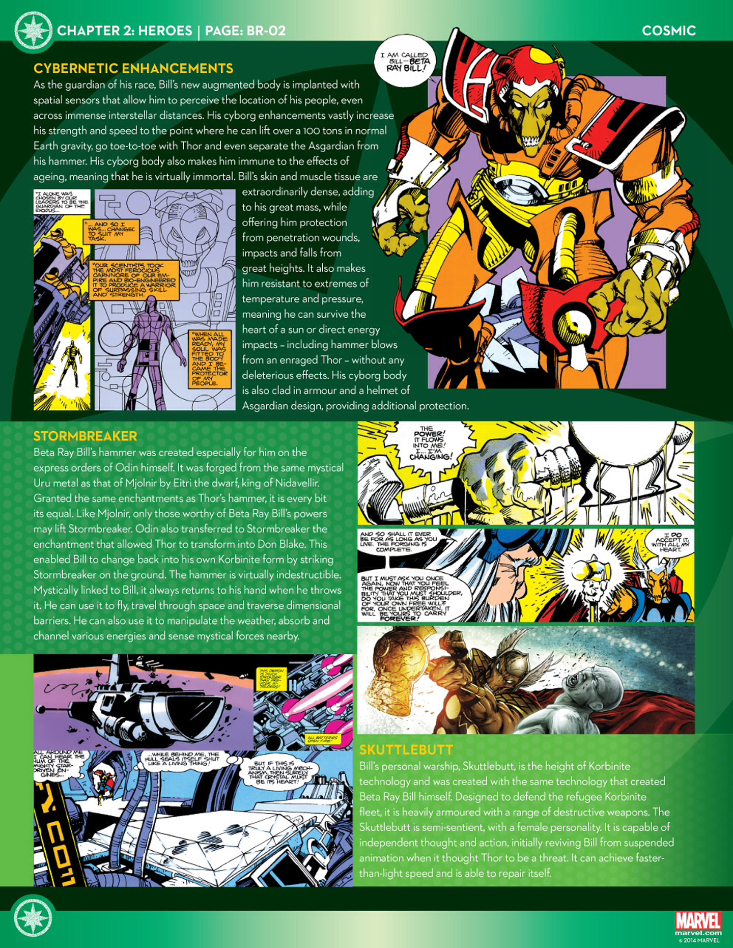 Read online Marvel Fact Files comic -  Issue #52 - 14