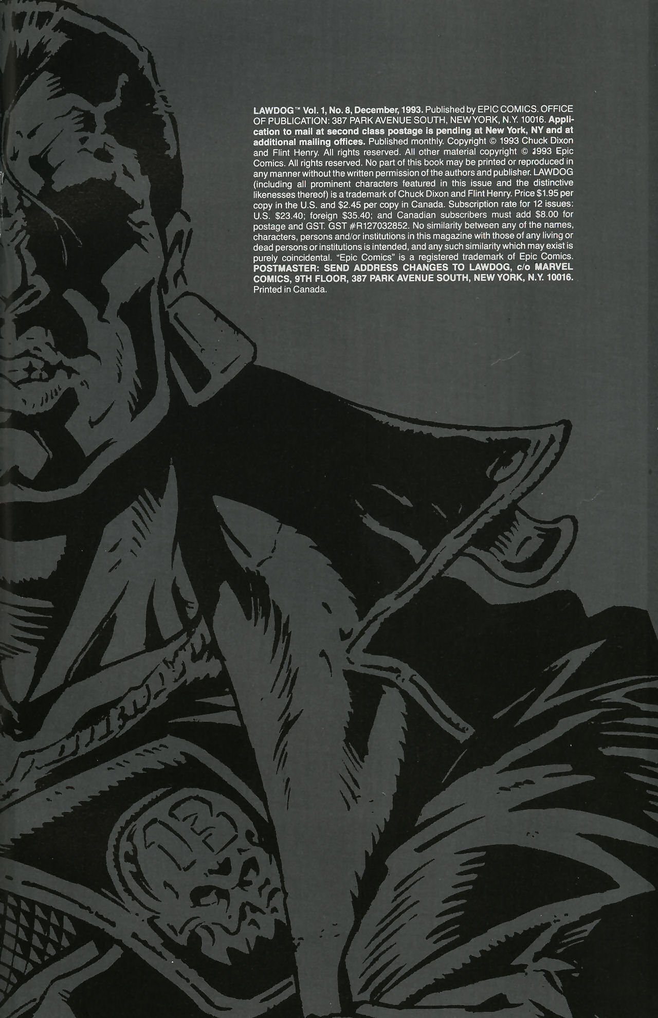 Read online Lawdog comic -  Issue #8 - 35