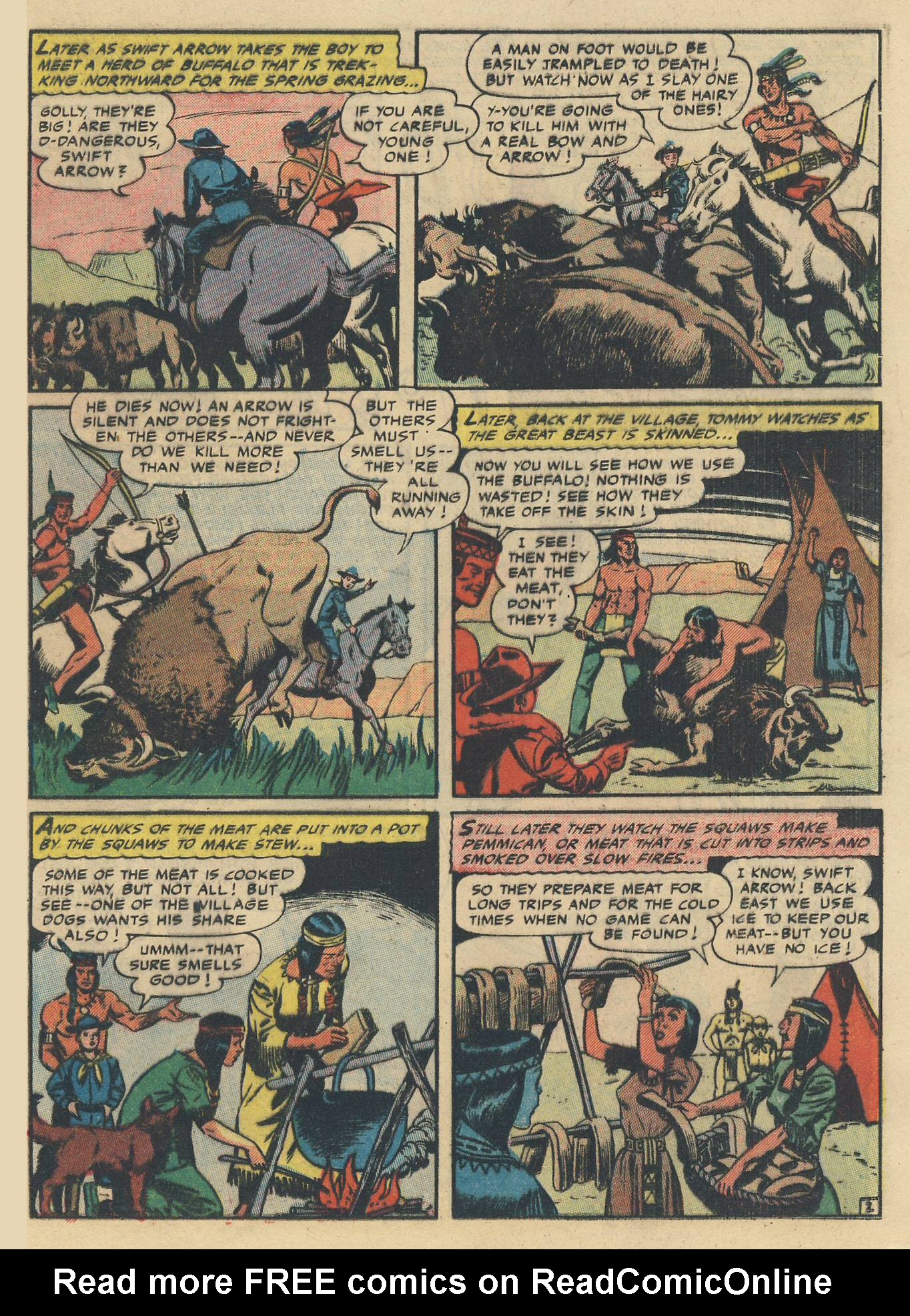 Read online Swift Arrow (1954) comic -  Issue #5 - 23